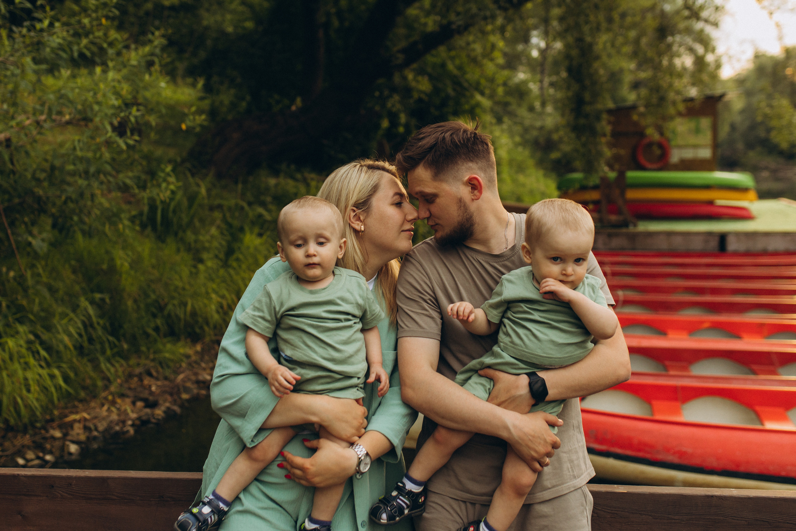 Близнецы. Семейный фотограф в Обнинске