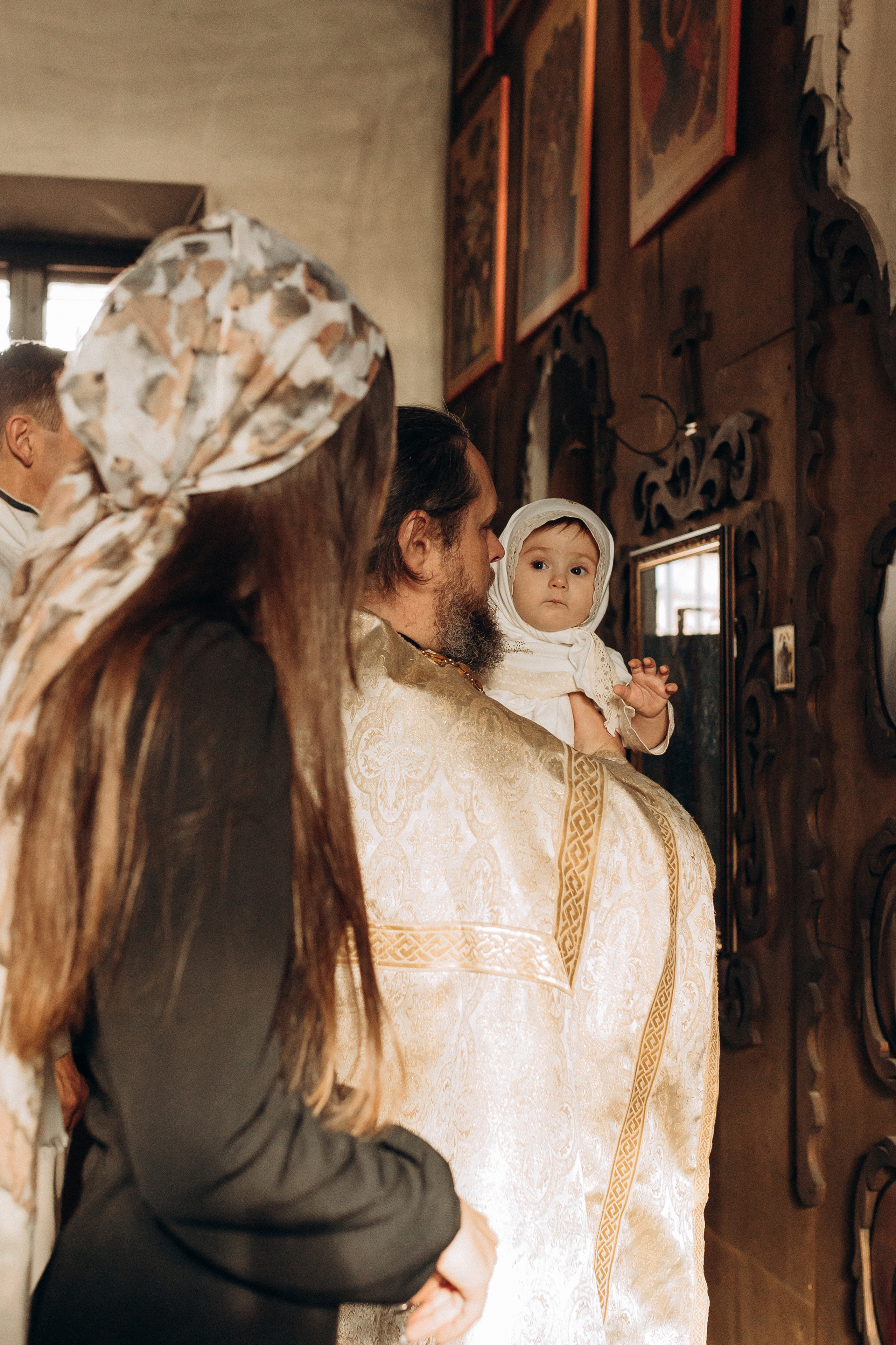 Крещение Софьи.Русиново. Семейный фотограф в Обнинске