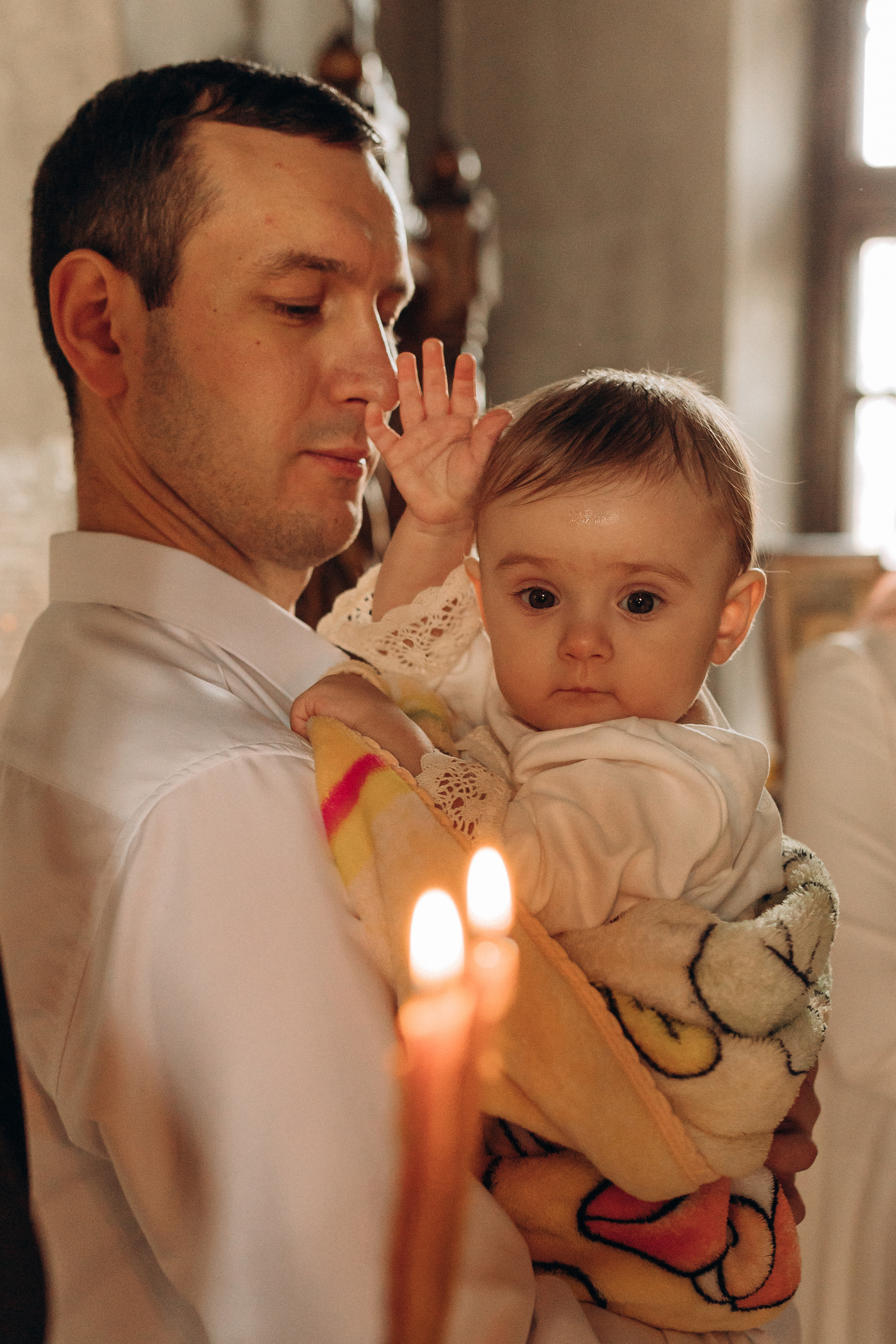 Крещение Софьи.Русиново. Семейный фотограф в Обнинске