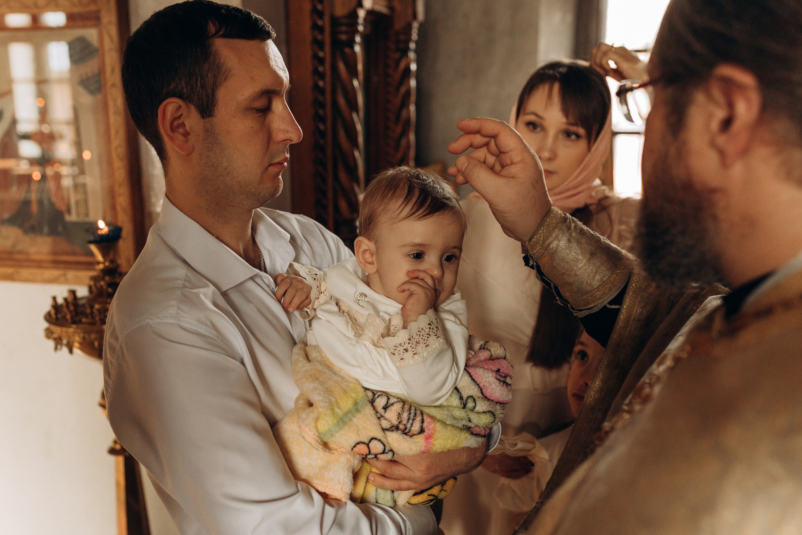 Крещение Софьи.Русиново. Семейный фотограф в Обнинске