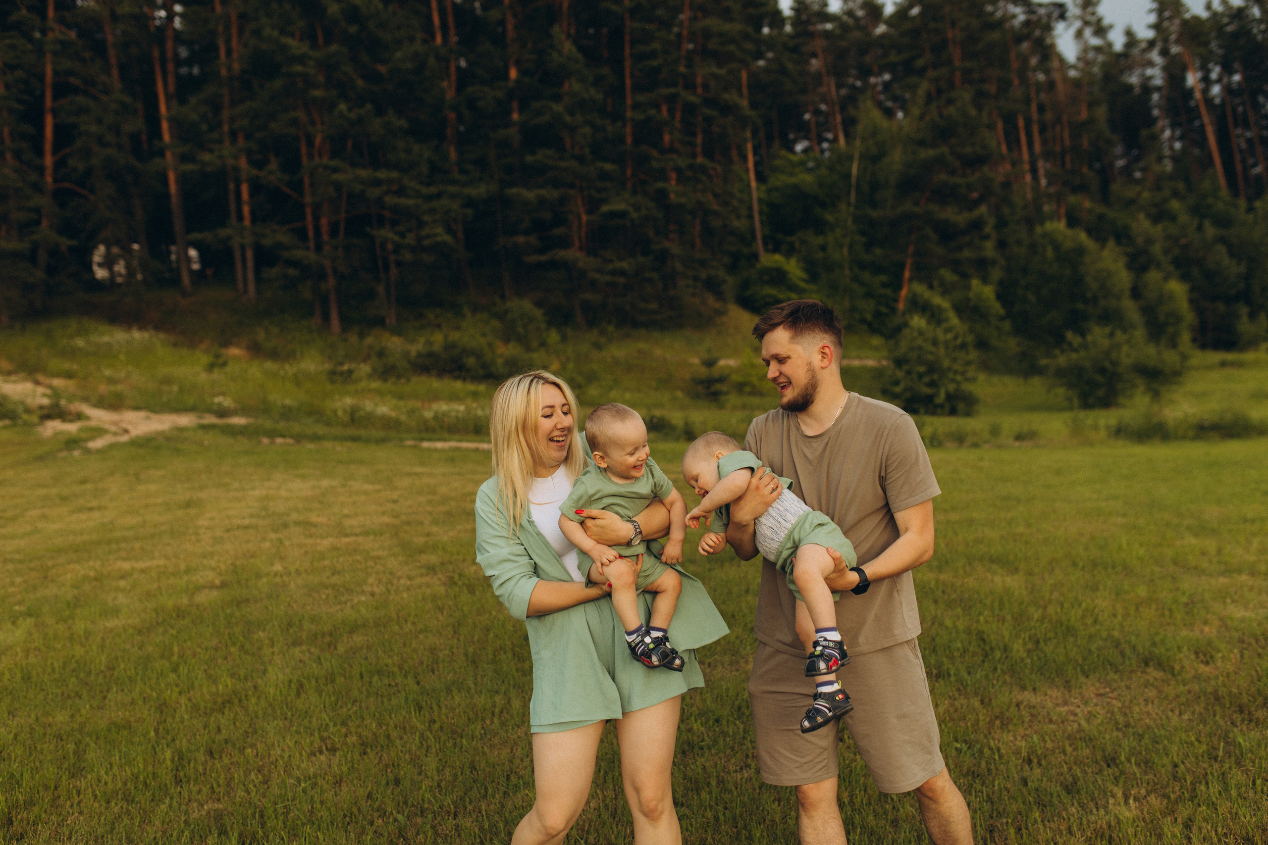 Близнецы. Семейный фотограф в Обнинске