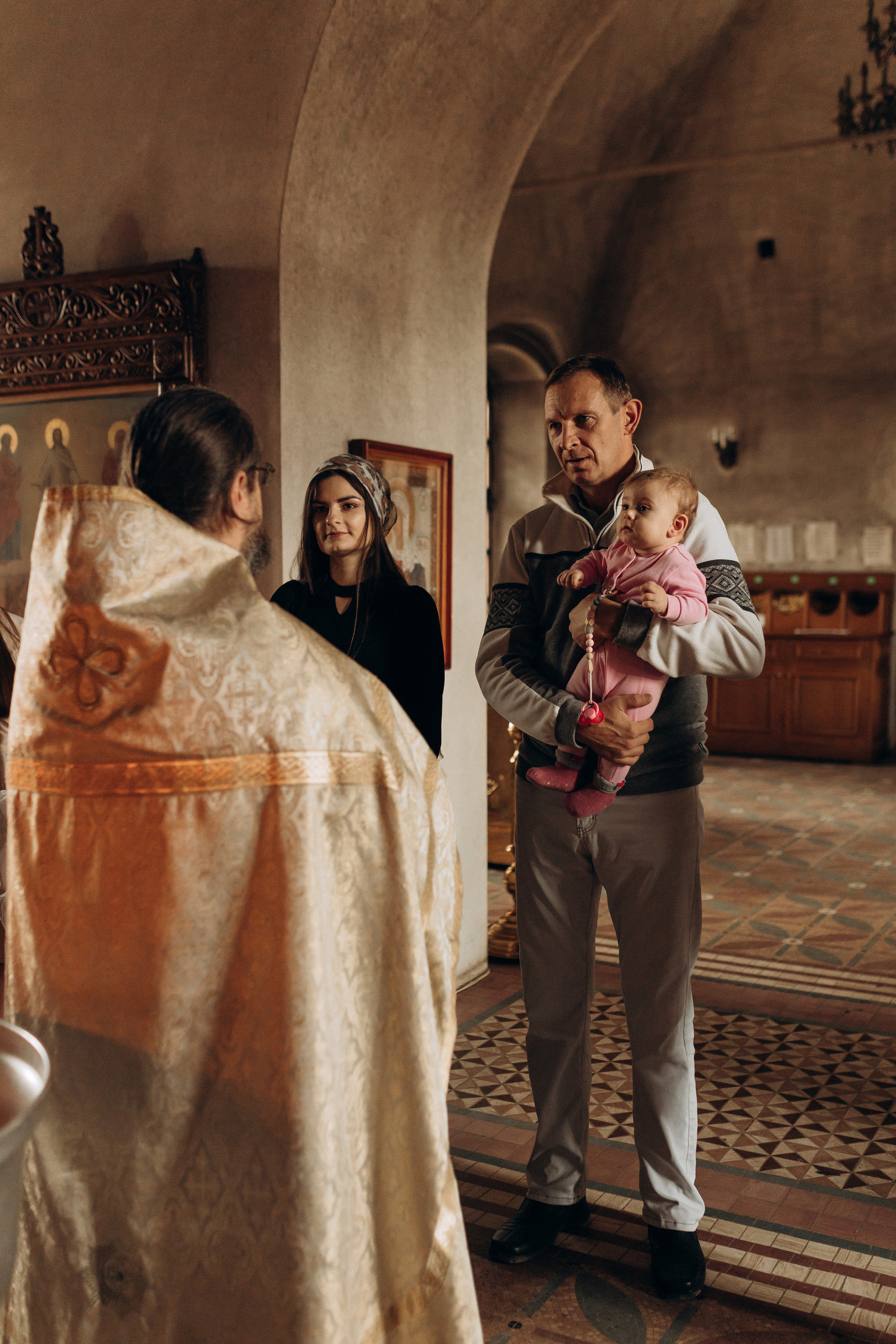 Крещение Софьи.Русиново. Семейный фотограф в Обнинске