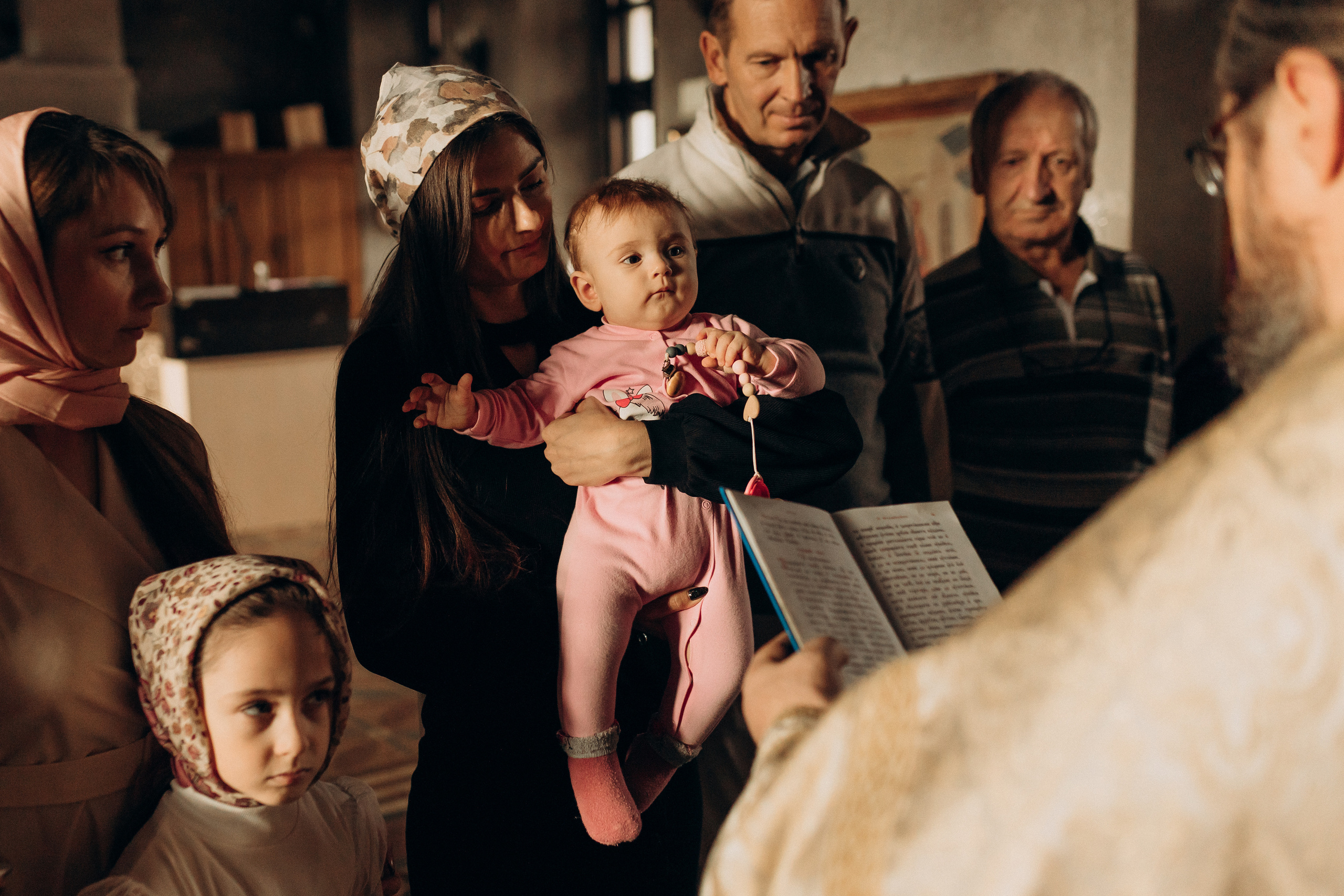 Крещение Софьи.Русиново. Семейный фотограф в Обнинске