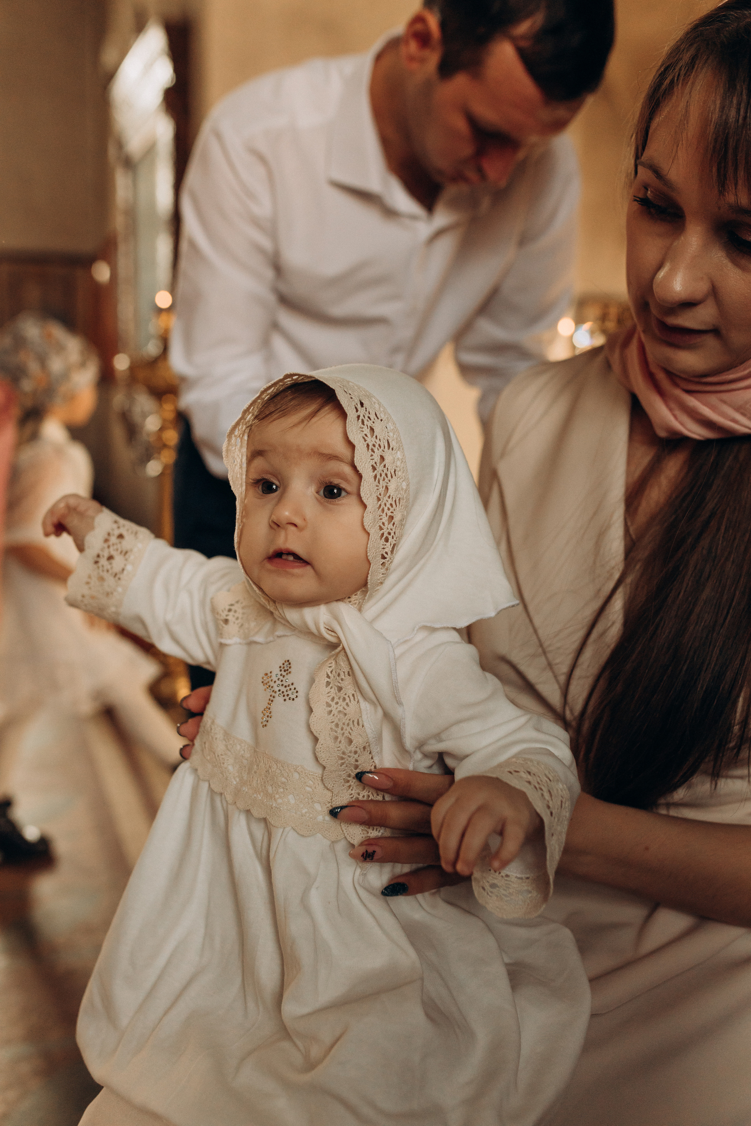 Крещение Софьи.Русиново. Семейный фотограф в Обнинске