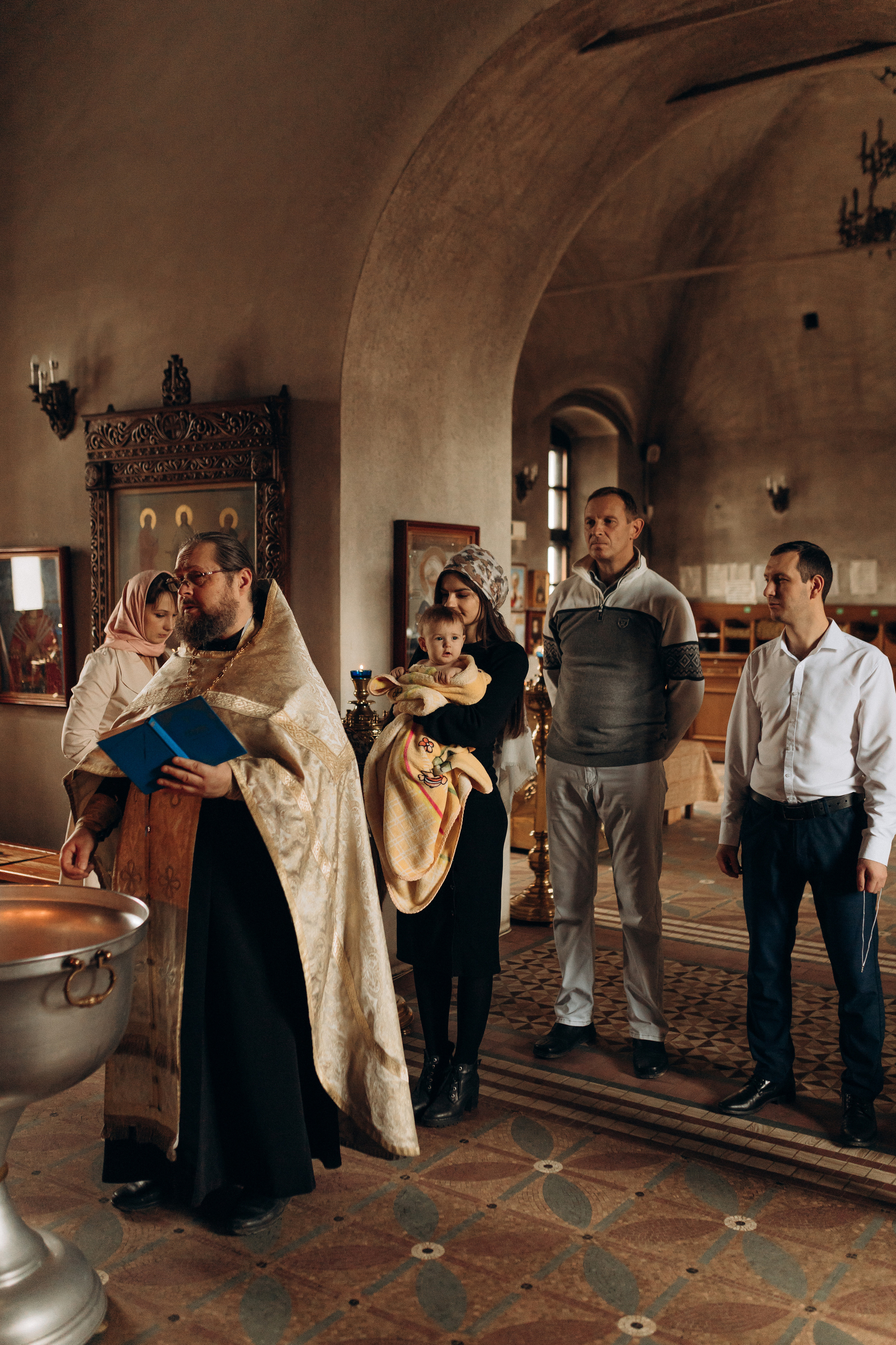 Крещение Софьи.Русиново. Семейный фотограф в Обнинске