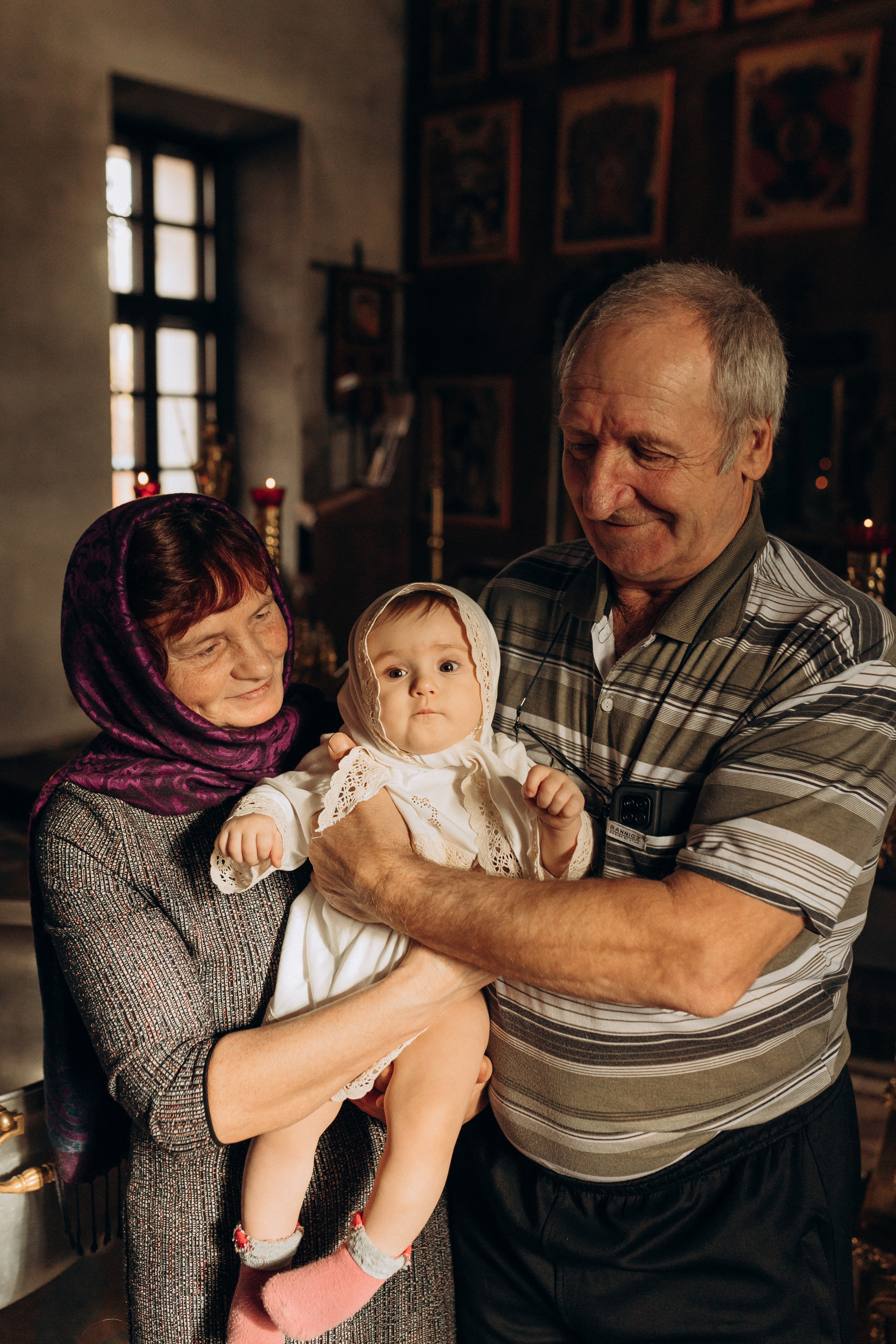 Крещение Софьи.Русиново. Семейный фотограф в Обнинске