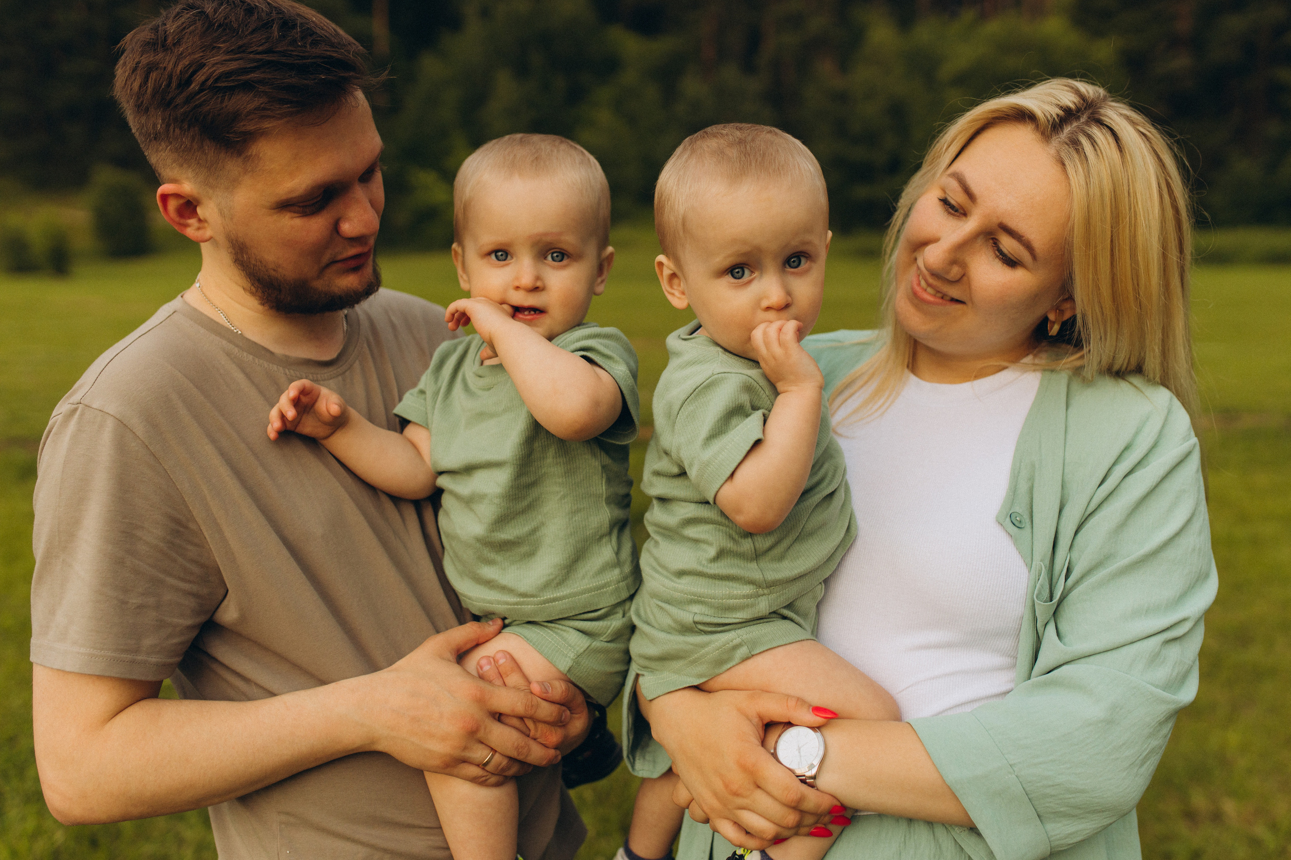 Близнецы. Семейный фотограф в Обнинске