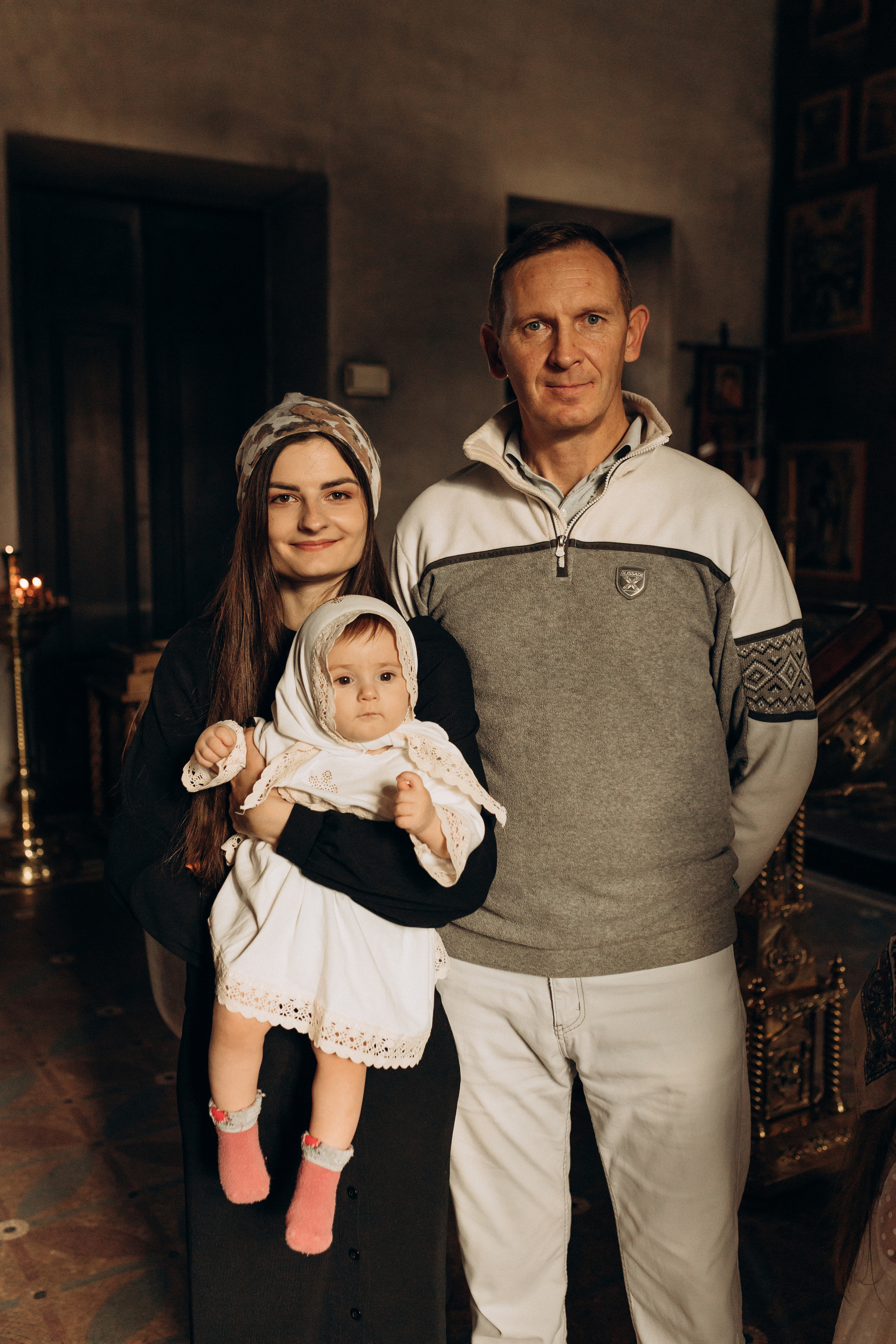 Крещение Софьи.Русиново. Семейный фотограф в Обнинске