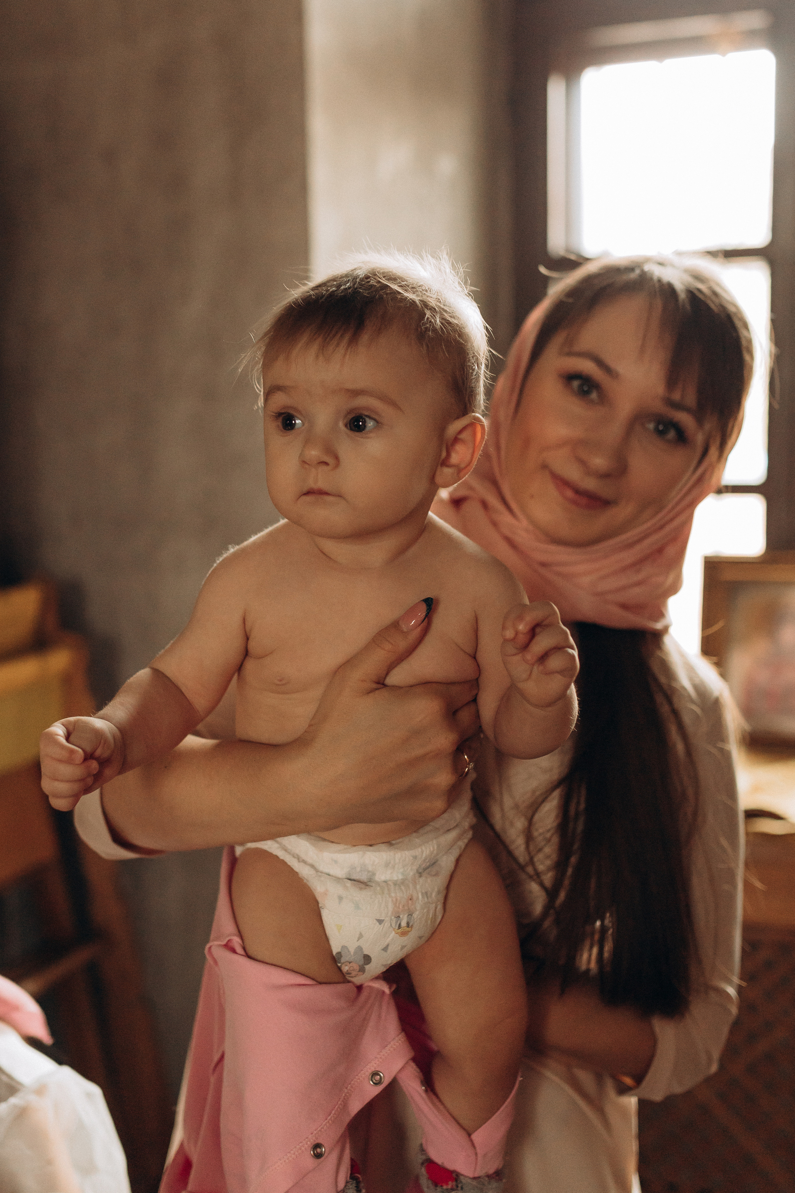 Крещение Софьи.Русиново. Семейный фотограф в Обнинске