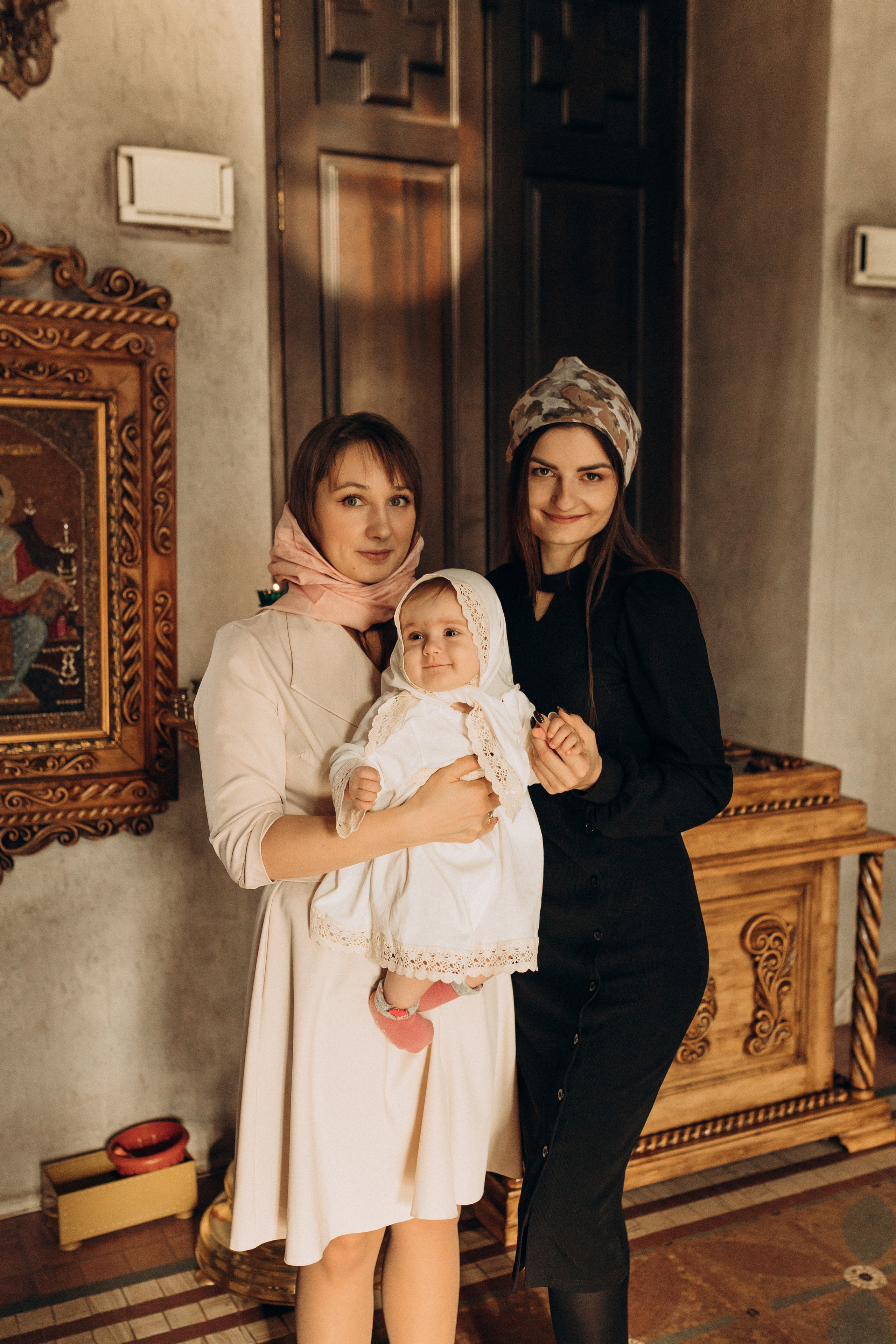 Крещение Софьи.Русиново. Семейный фотограф в Обнинске