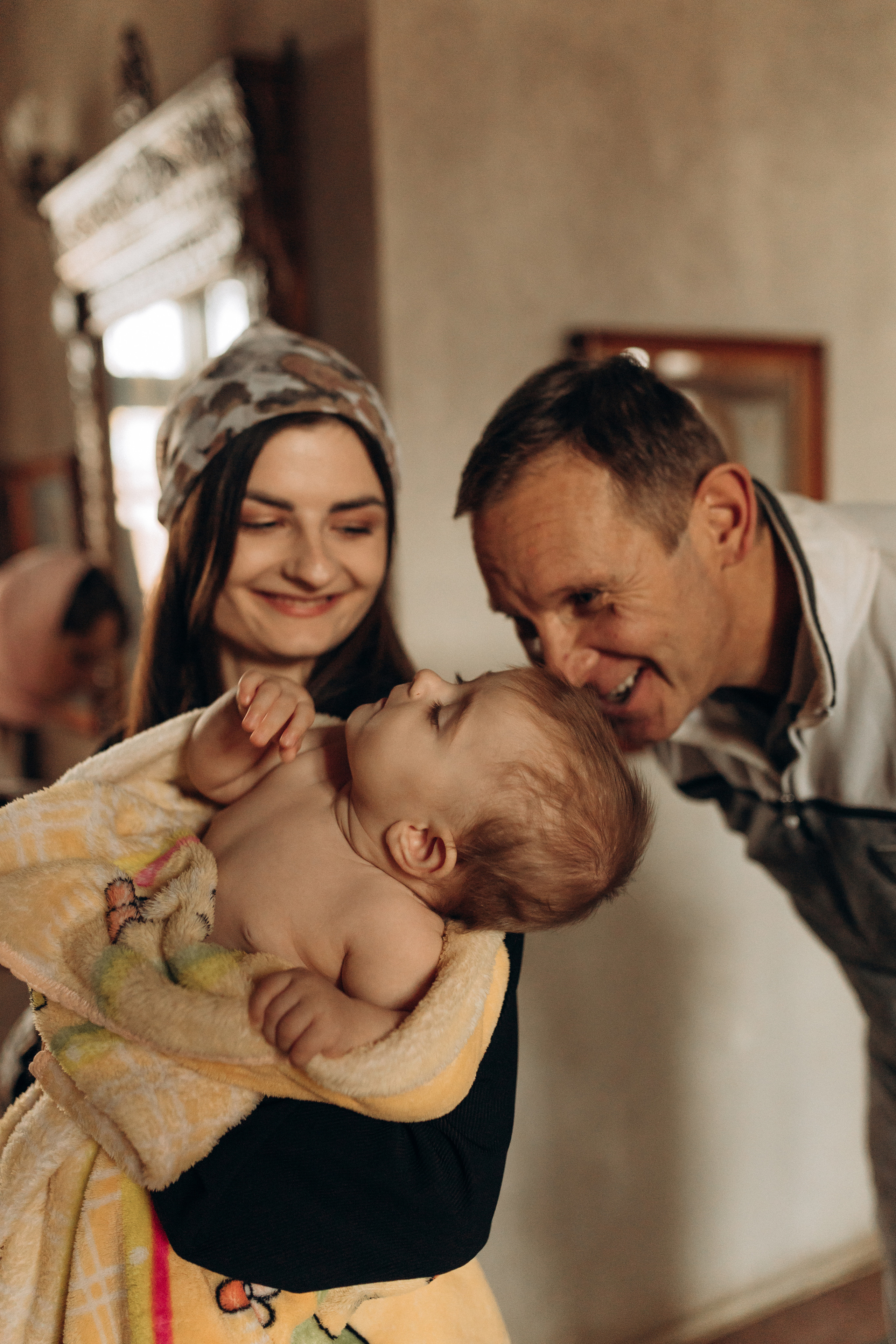 Крещение Софьи.Русиново. Семейный фотограф в Обнинске