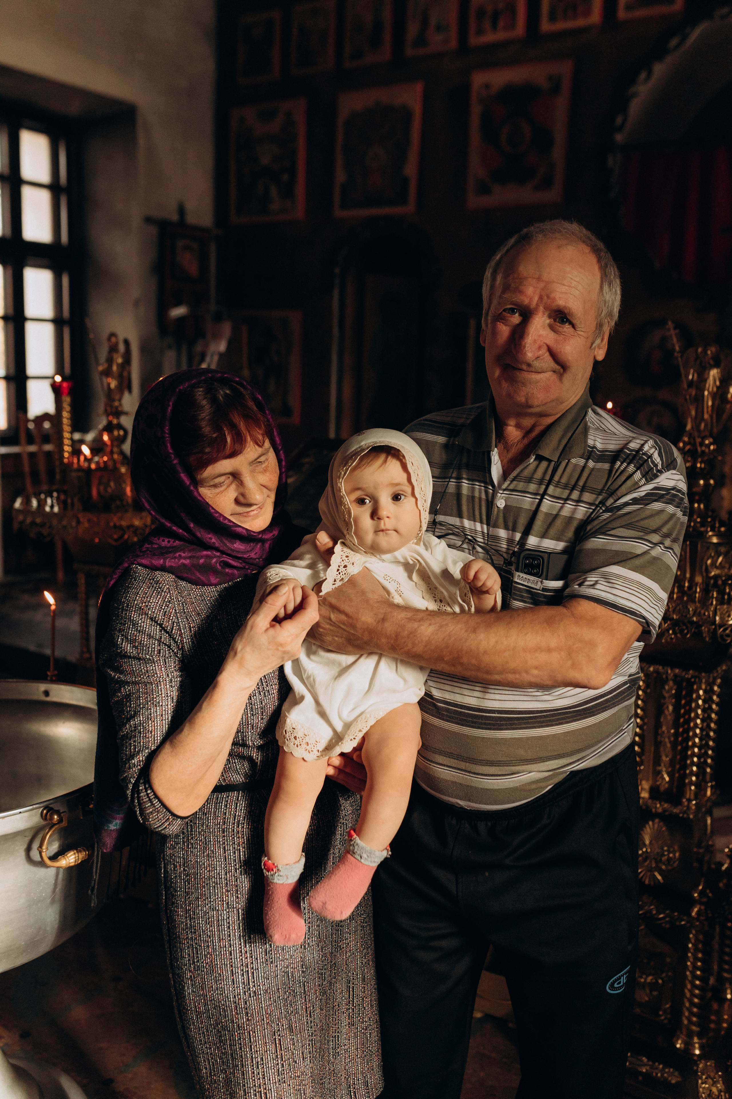 Крещение Софьи.Русиново. Семейный фотограф в Обнинске