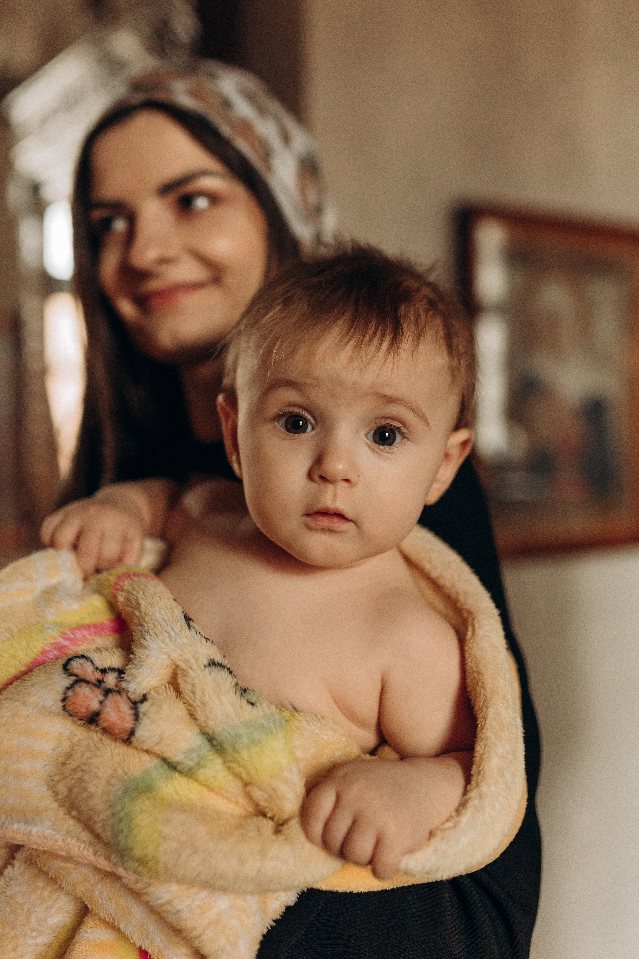 Крещение Софьи.Русиново. Семейный фотограф в Обнинске