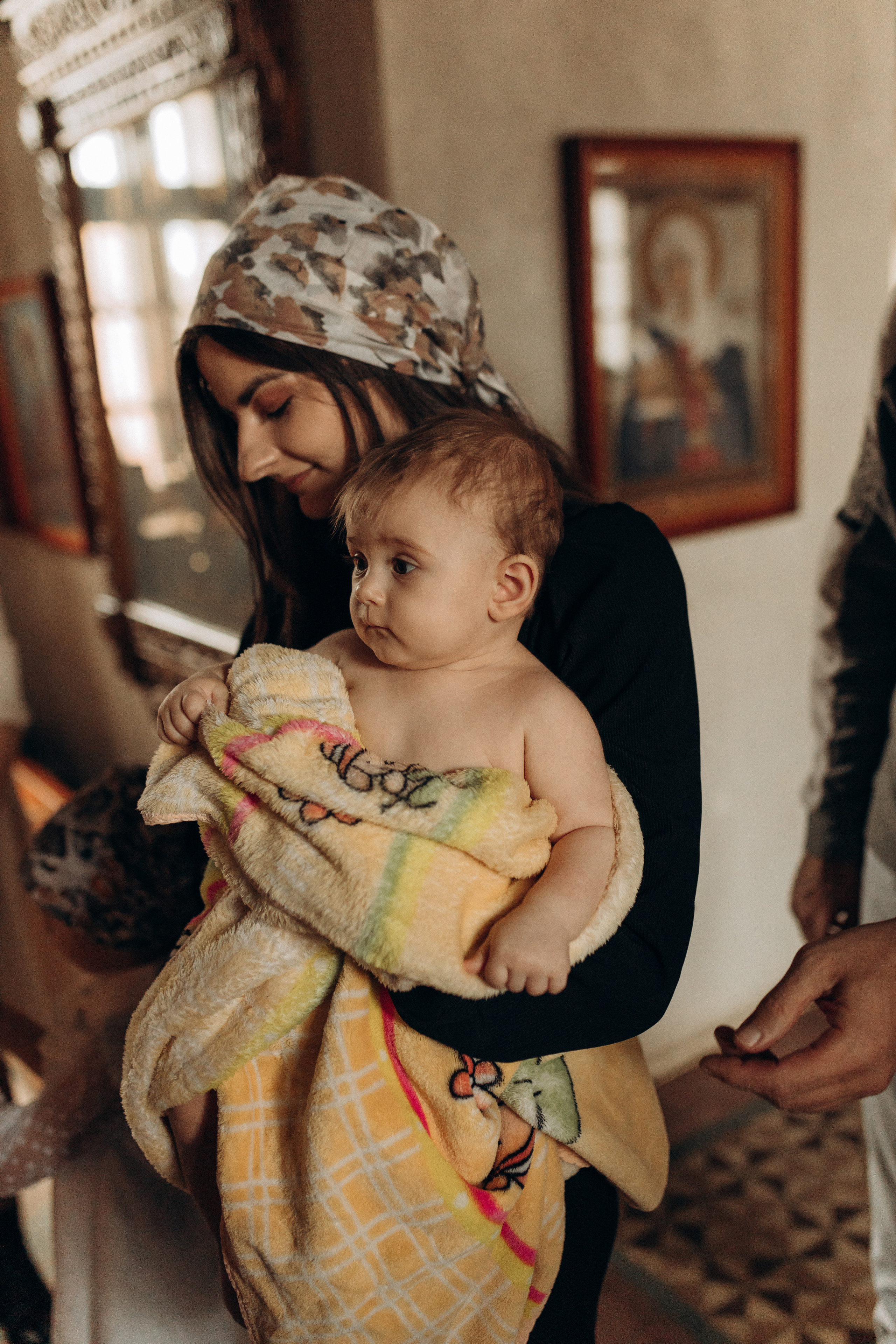 Крещение Софьи.Русиново. Семейный фотограф в Обнинске