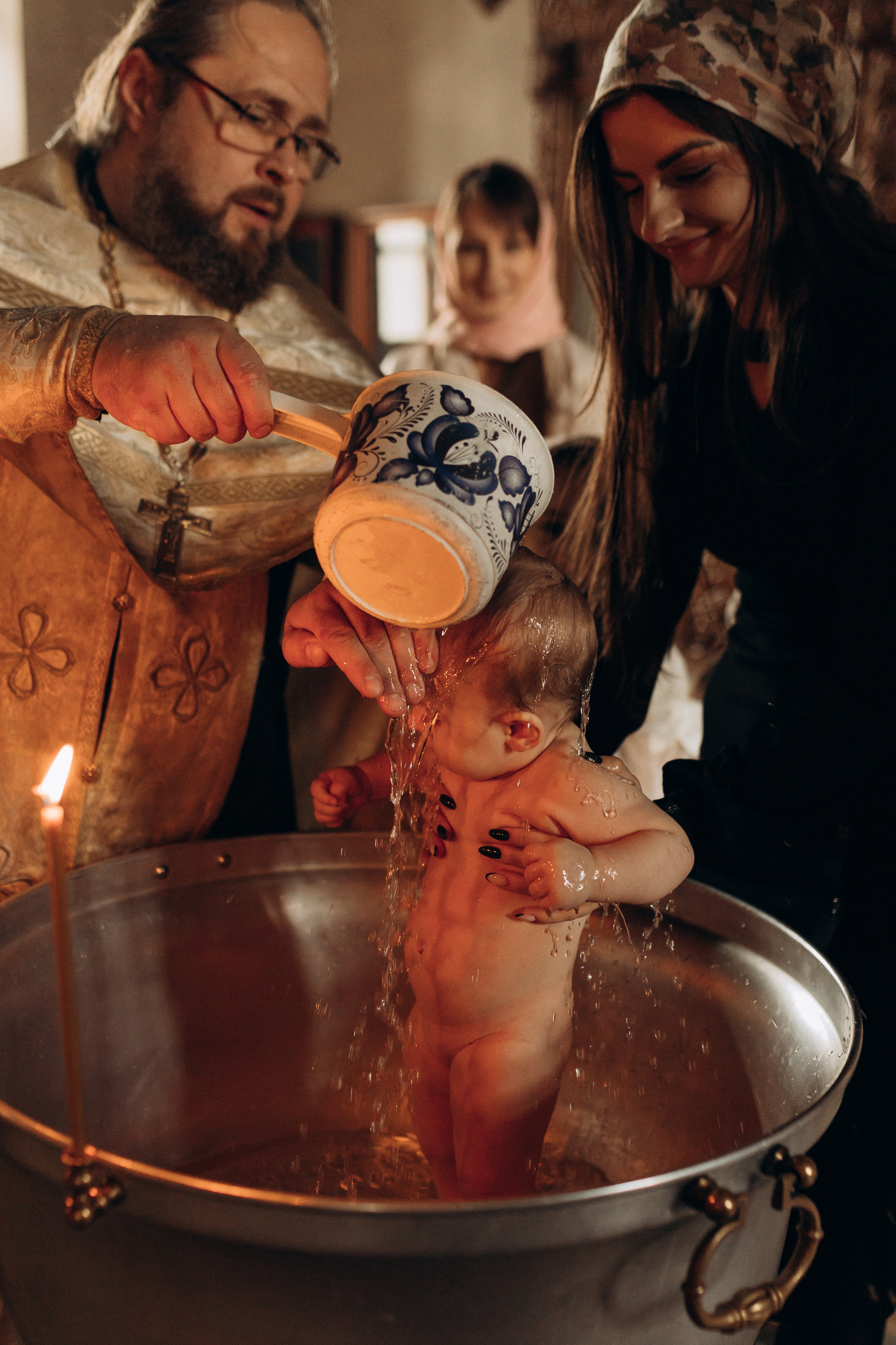 Крещение Софьи.Русиново. Семейный фотограф в Обнинске