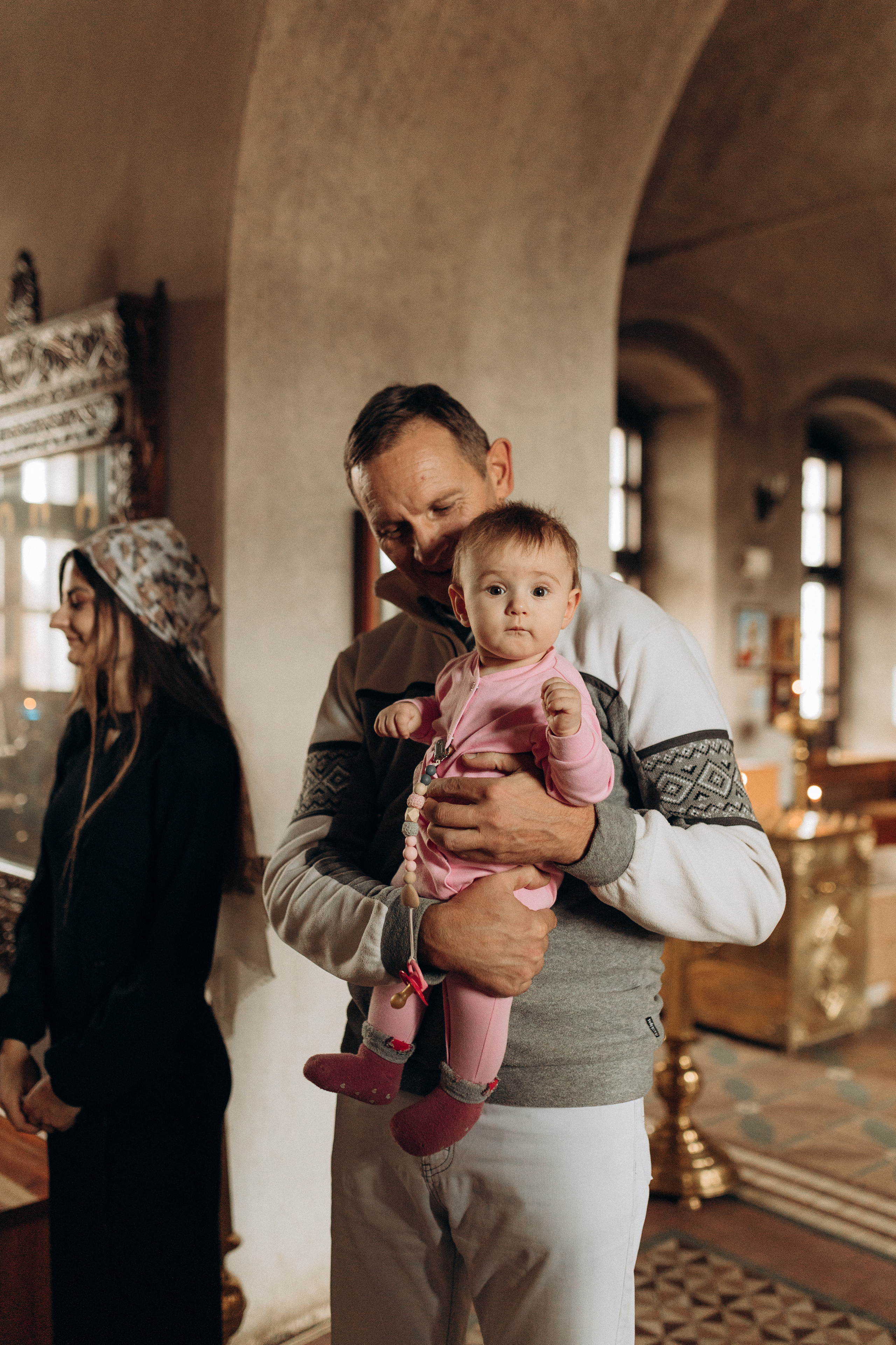 Крещение Софьи.Русиново. Семейный фотограф в Обнинске