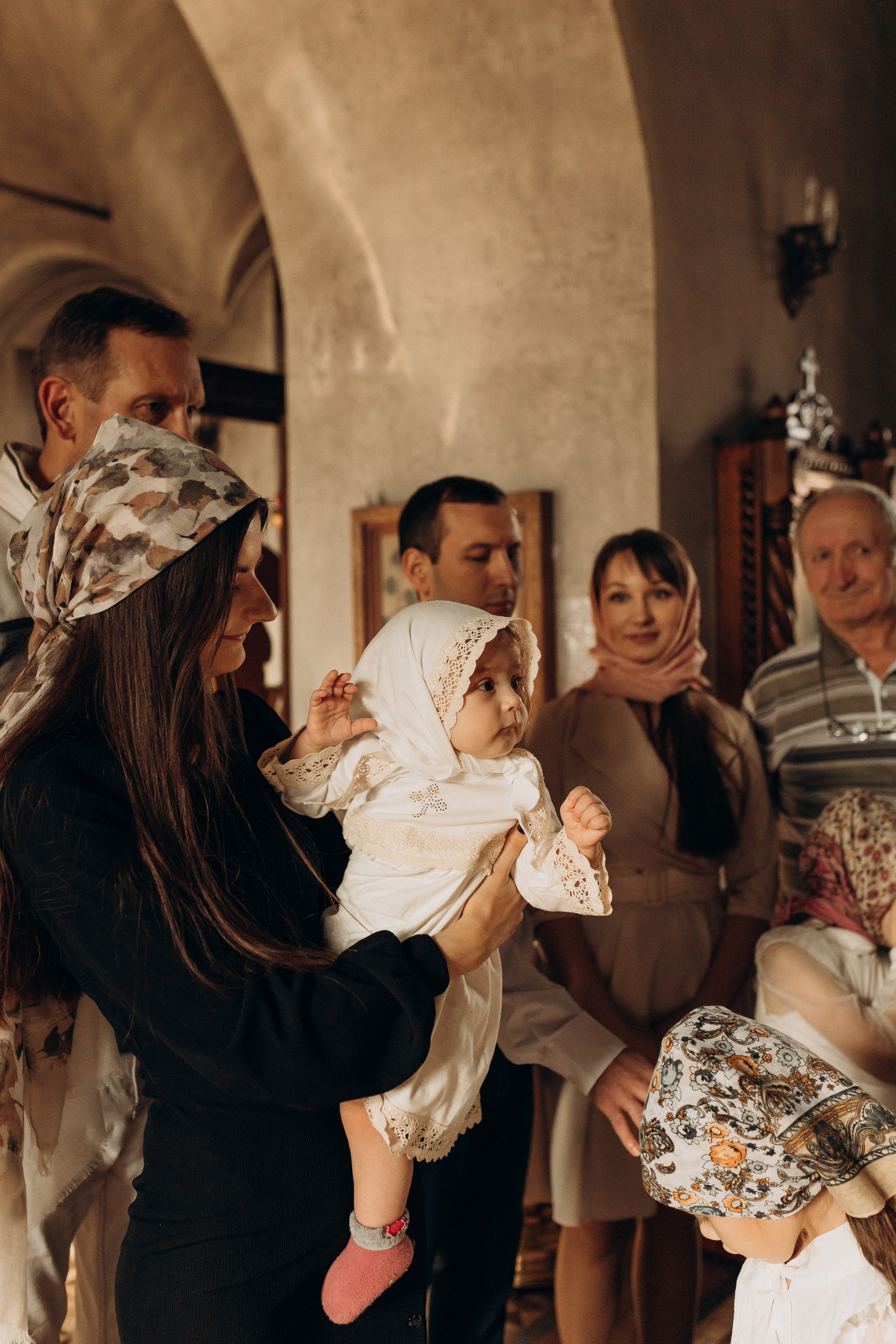 Крещение Софьи.Русиново. Семейный фотограф в Обнинске