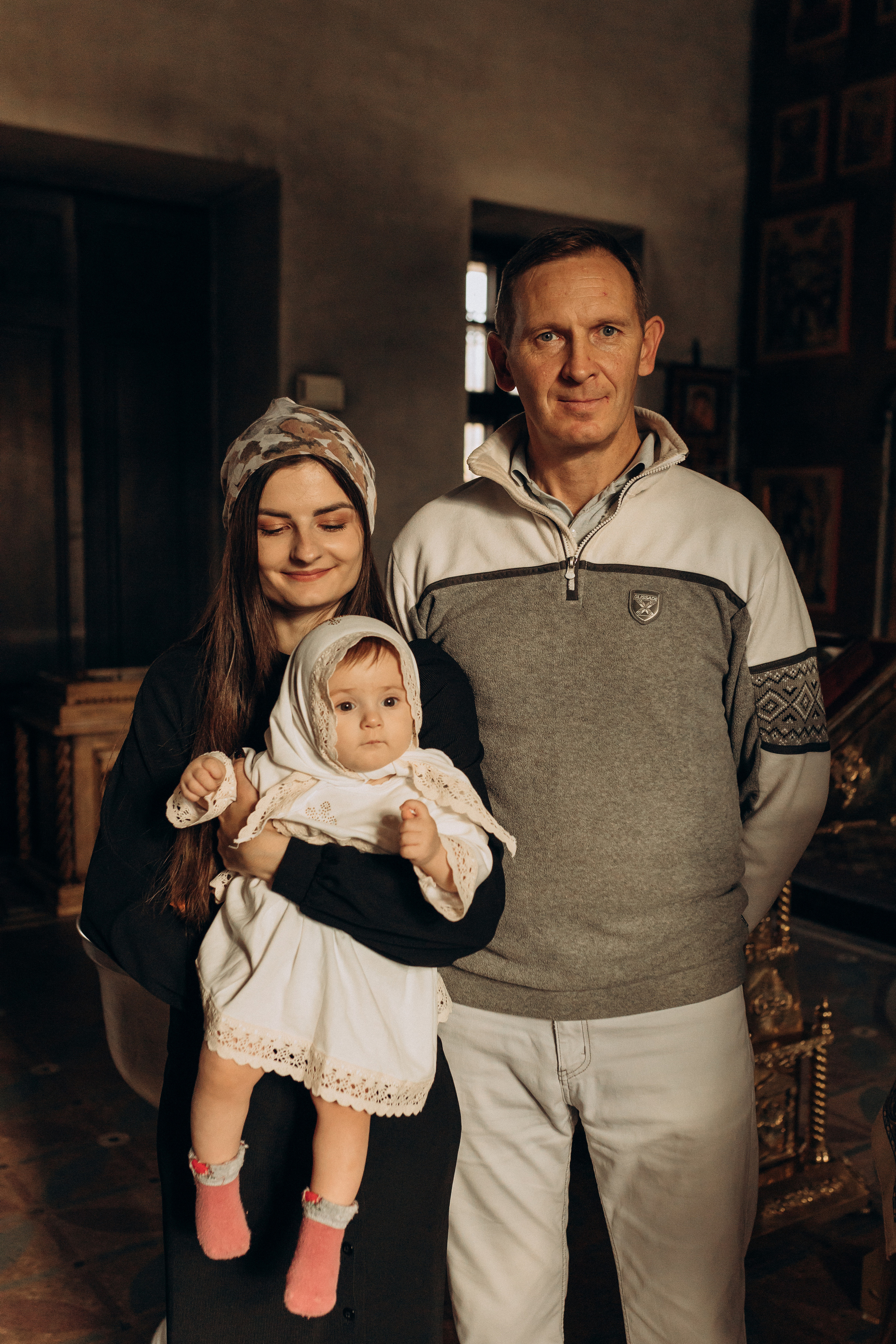 Крещение Софьи.Русиново. Семейный фотограф в Обнинске