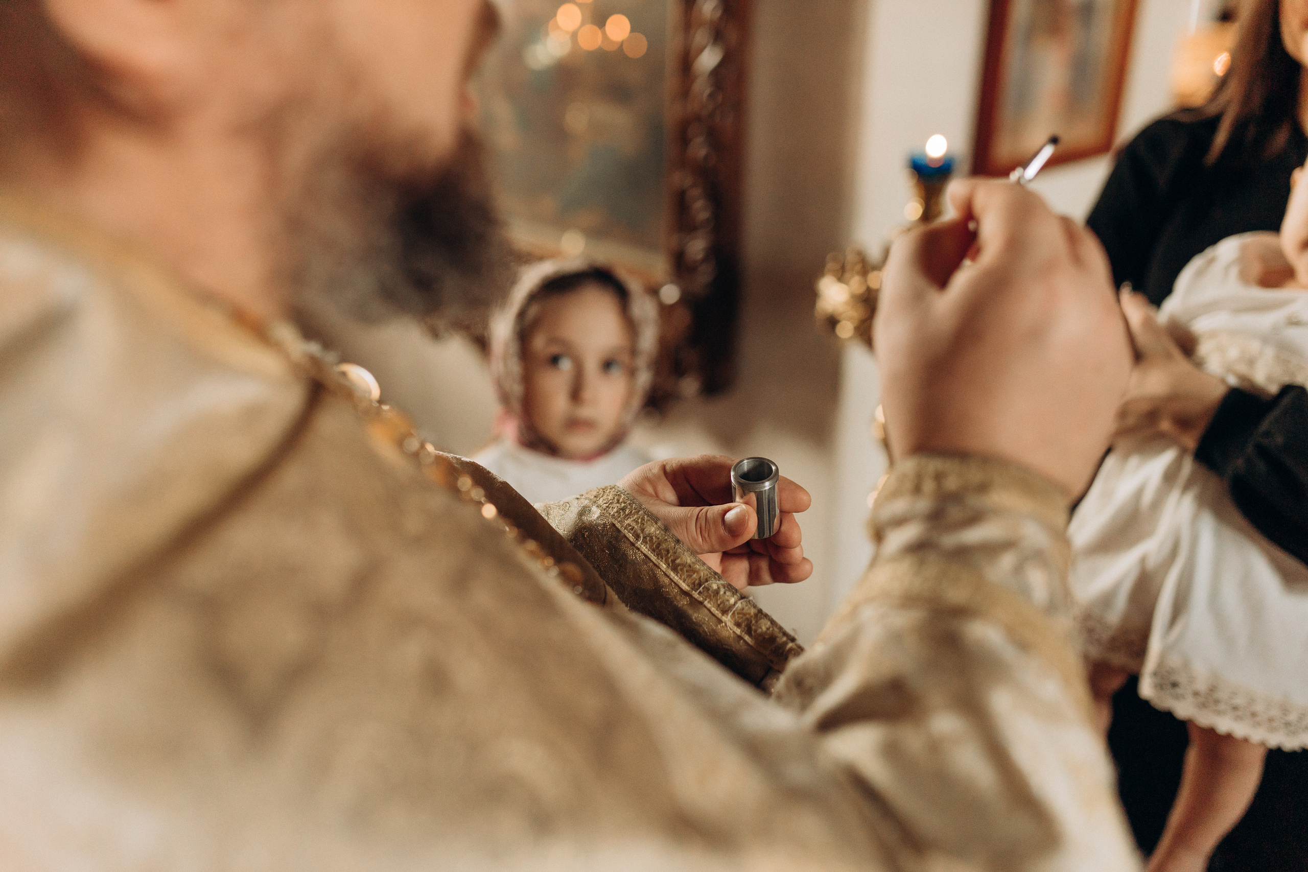 Крещение Софьи.Русиново. Семейный фотограф в Обнинске