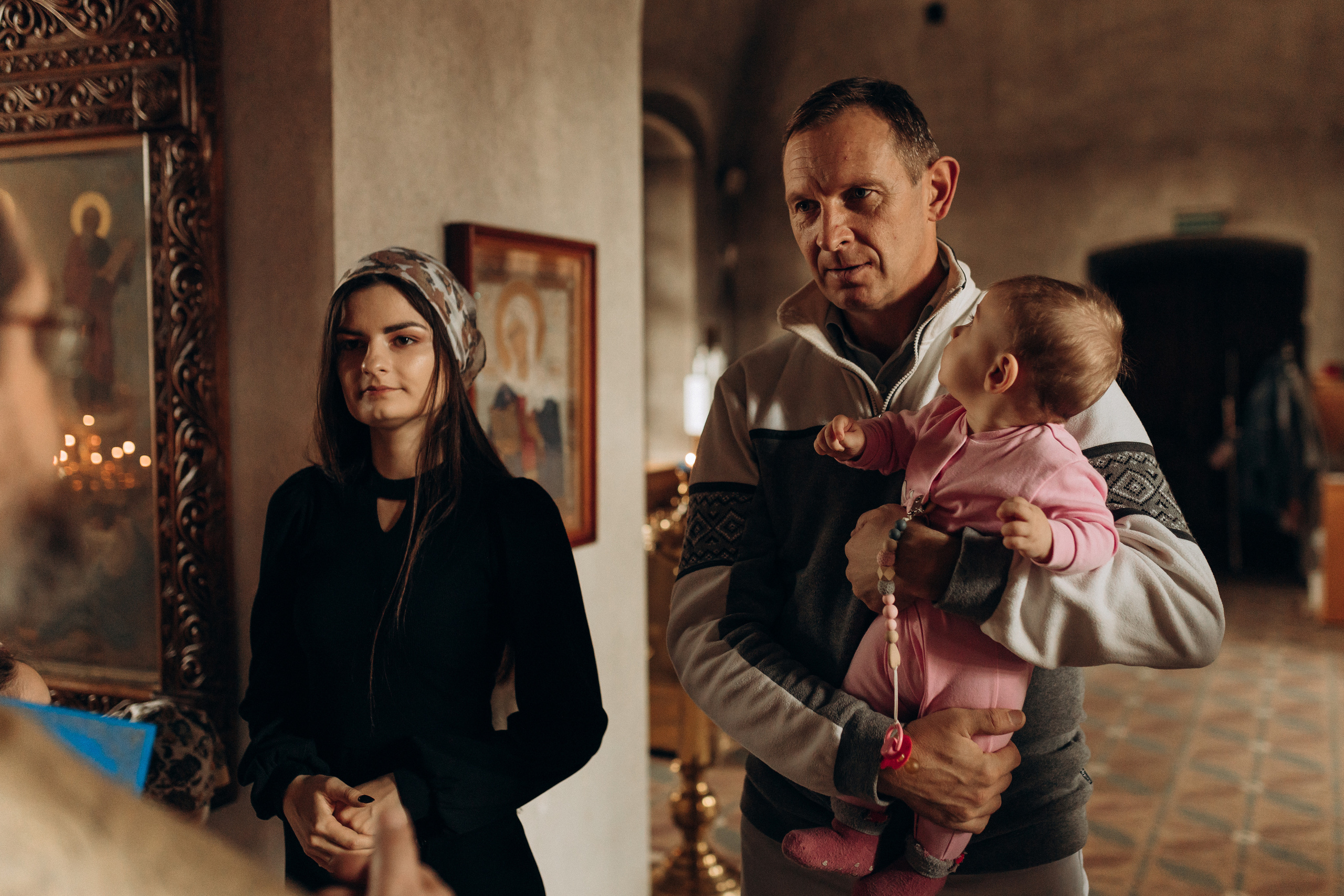 Крещение Софьи.Русиново. Семейный фотограф в Обнинске