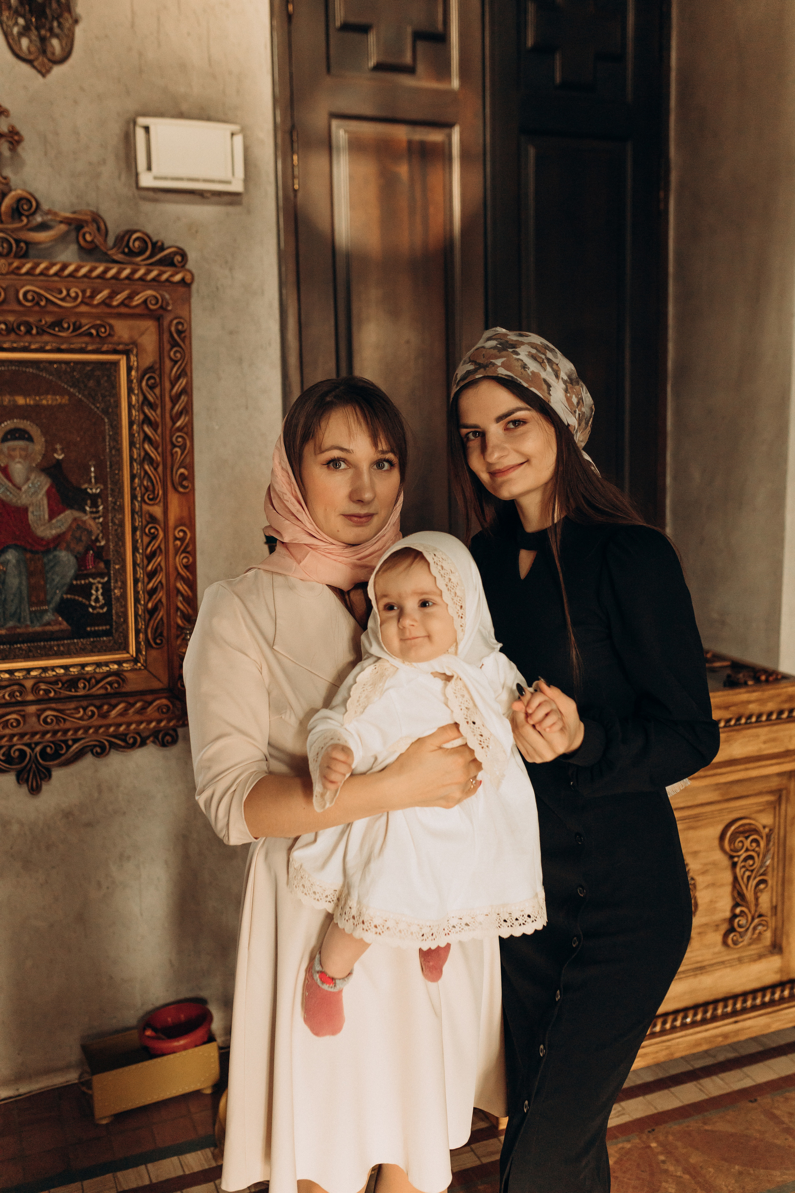 Крещение Софьи.Русиново. Семейный фотограф в Обнинске