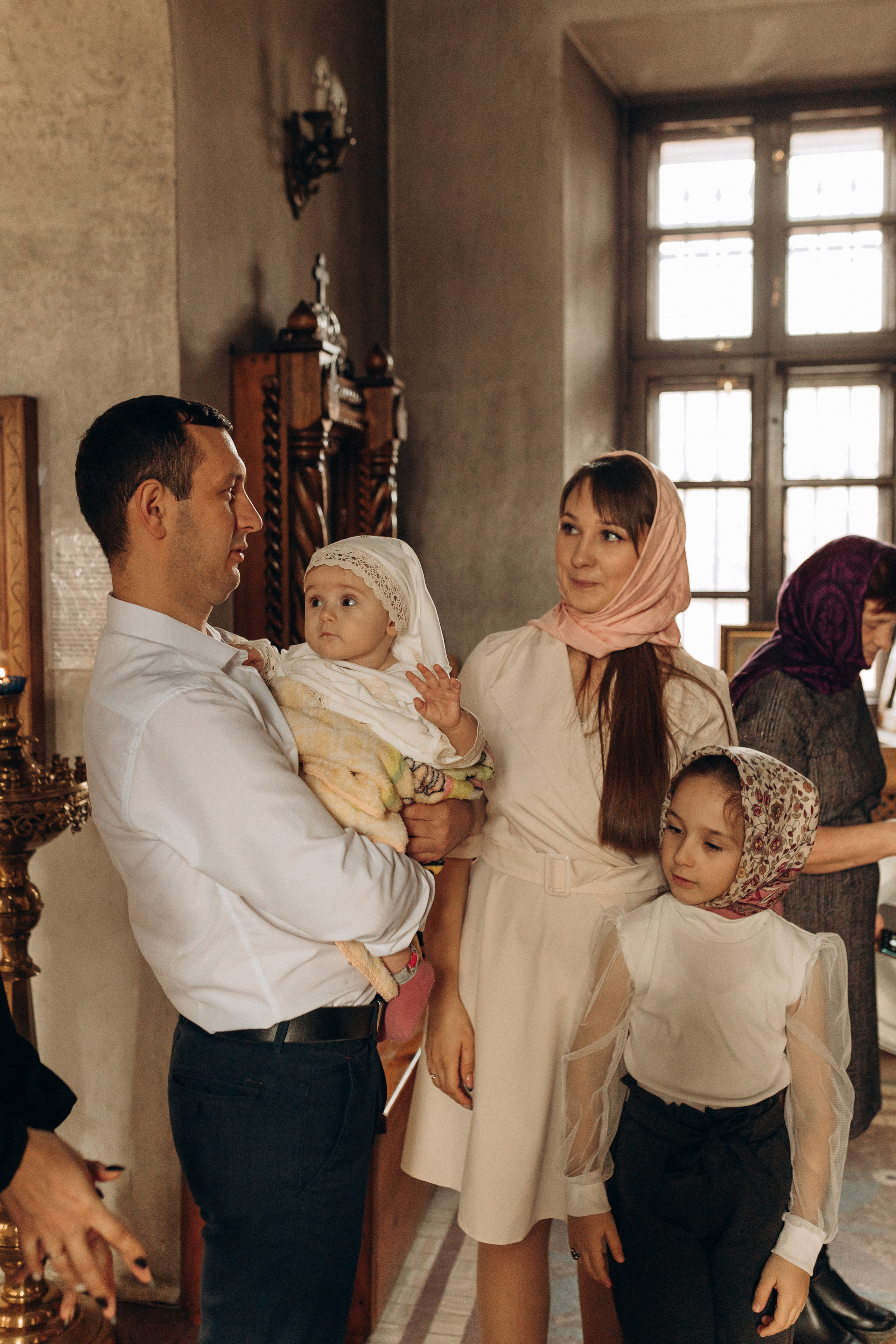 Крещение Софьи.Русиново. Семейный фотограф в Обнинске