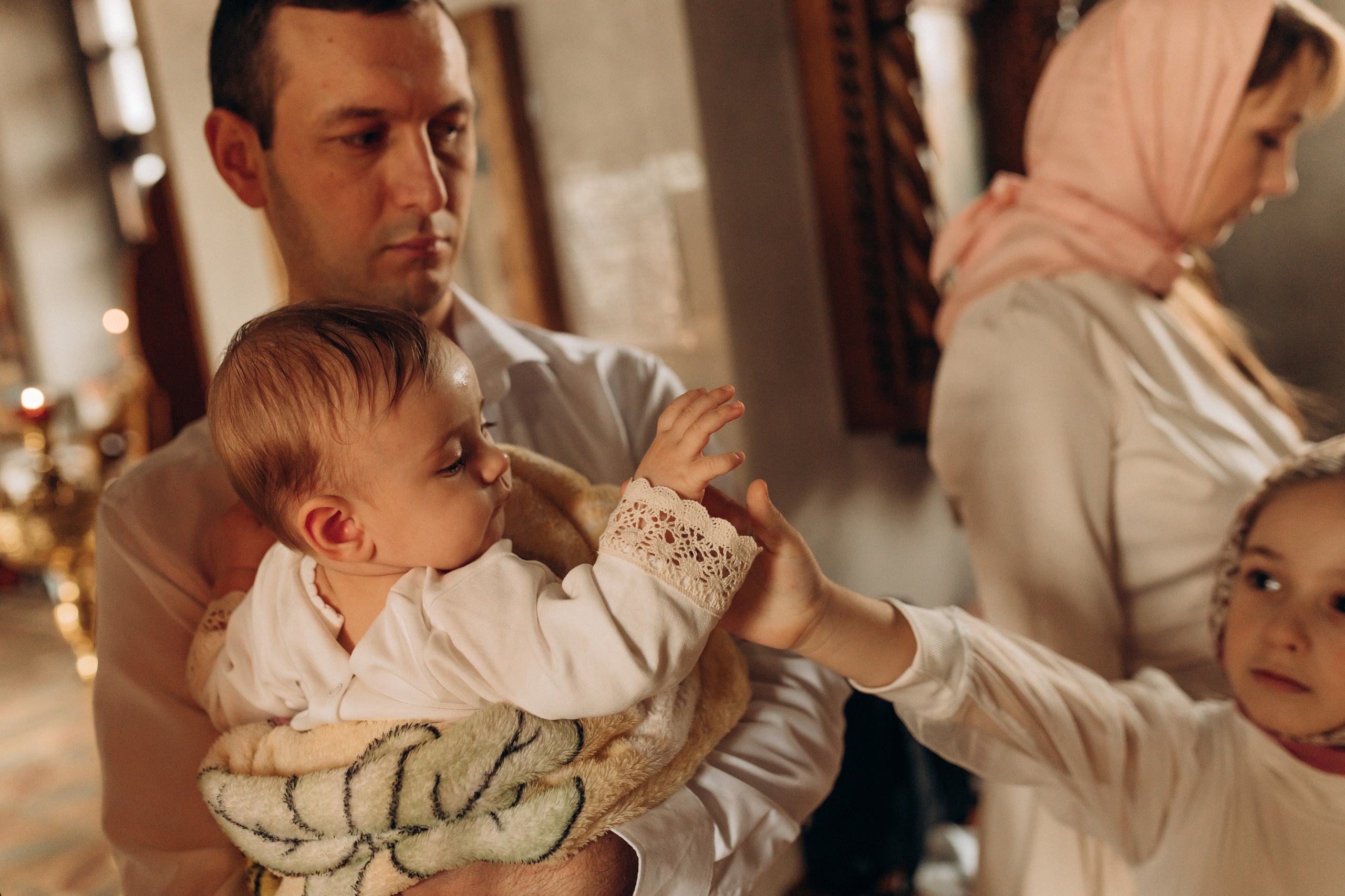 Крещение Софьи.Русиново. Семейный фотограф в Обнинске