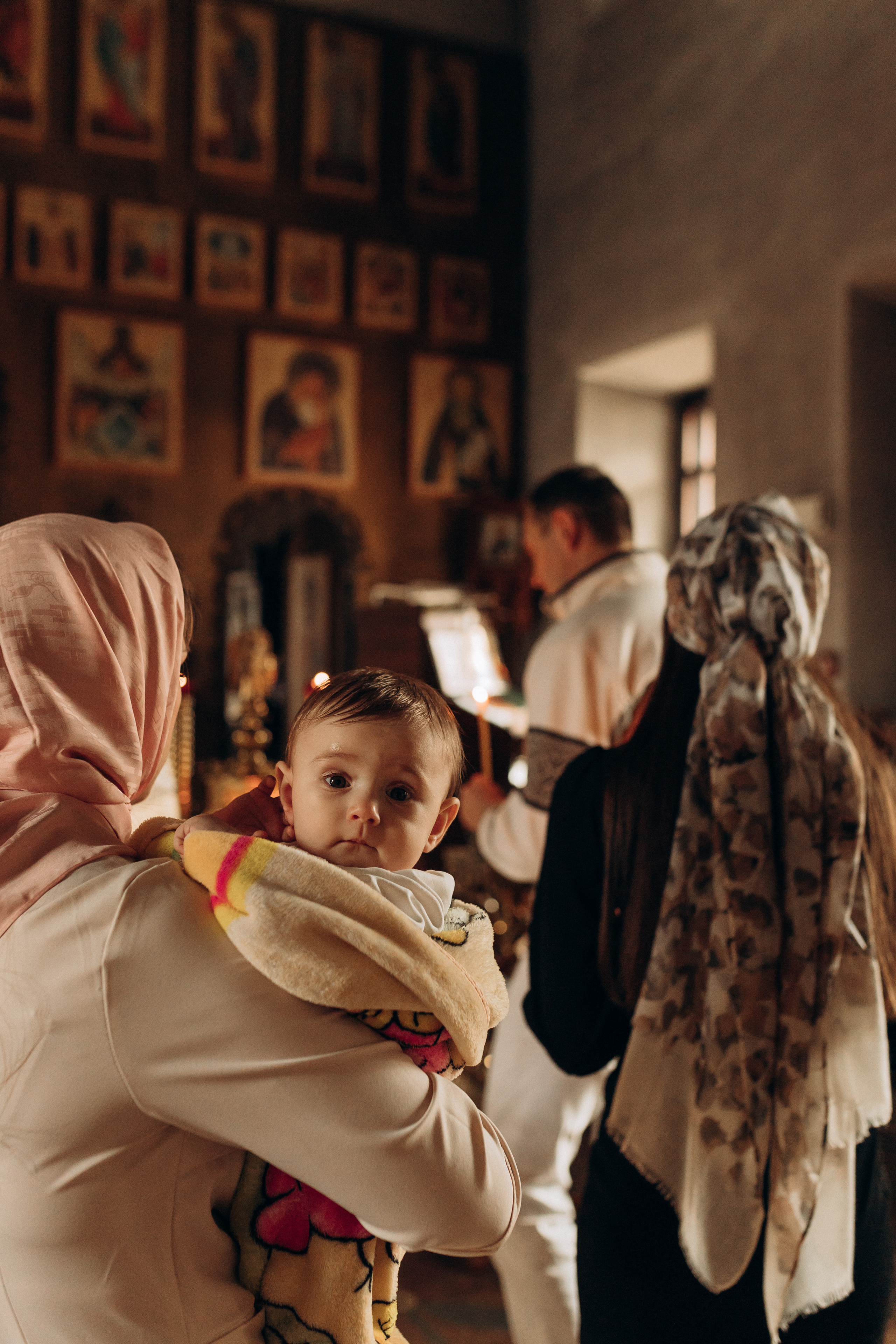 Крещение Софьи.Русиново. Семейный фотограф в Обнинске