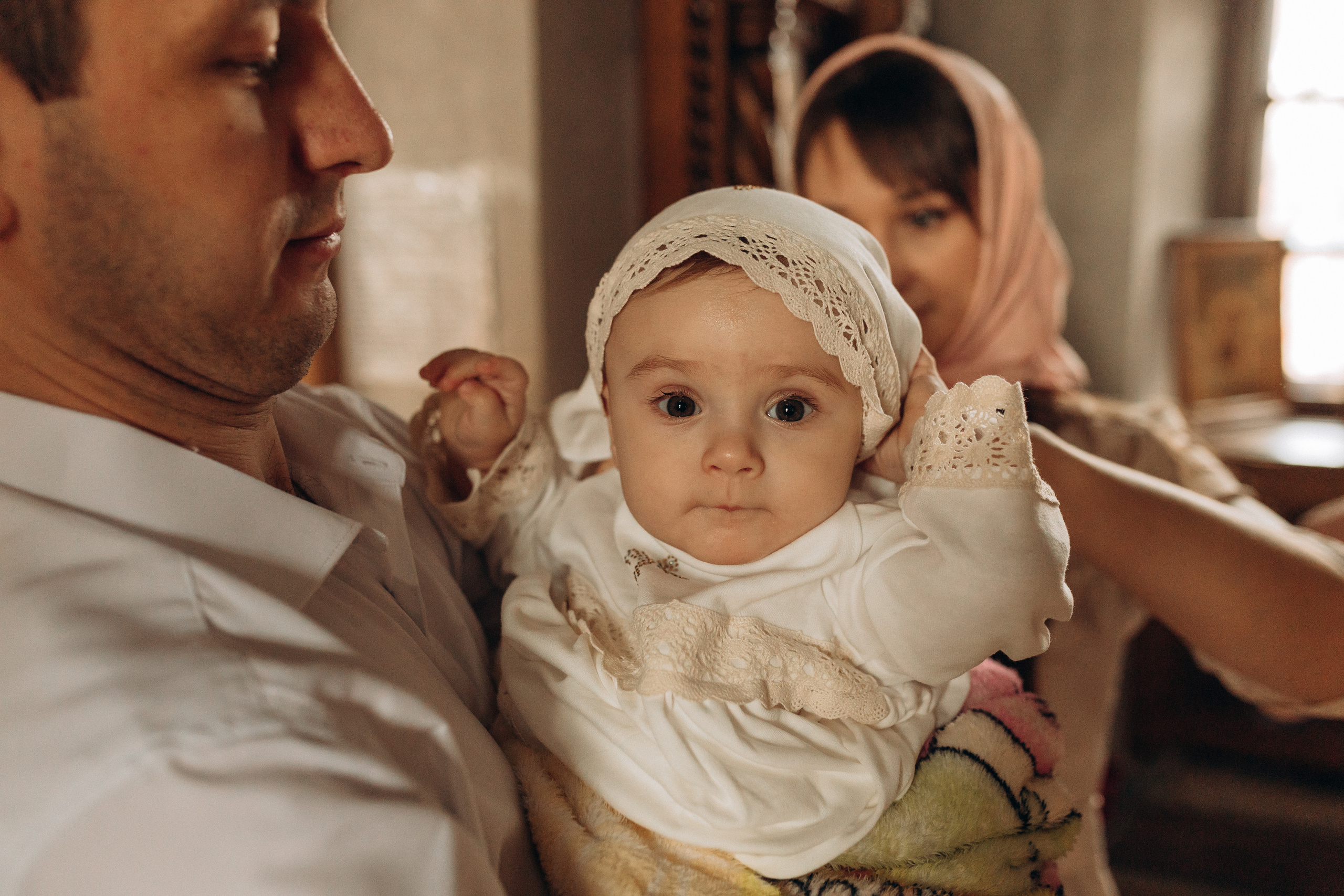 Крещение Софьи.Русиново. Семейный фотограф в Обнинске