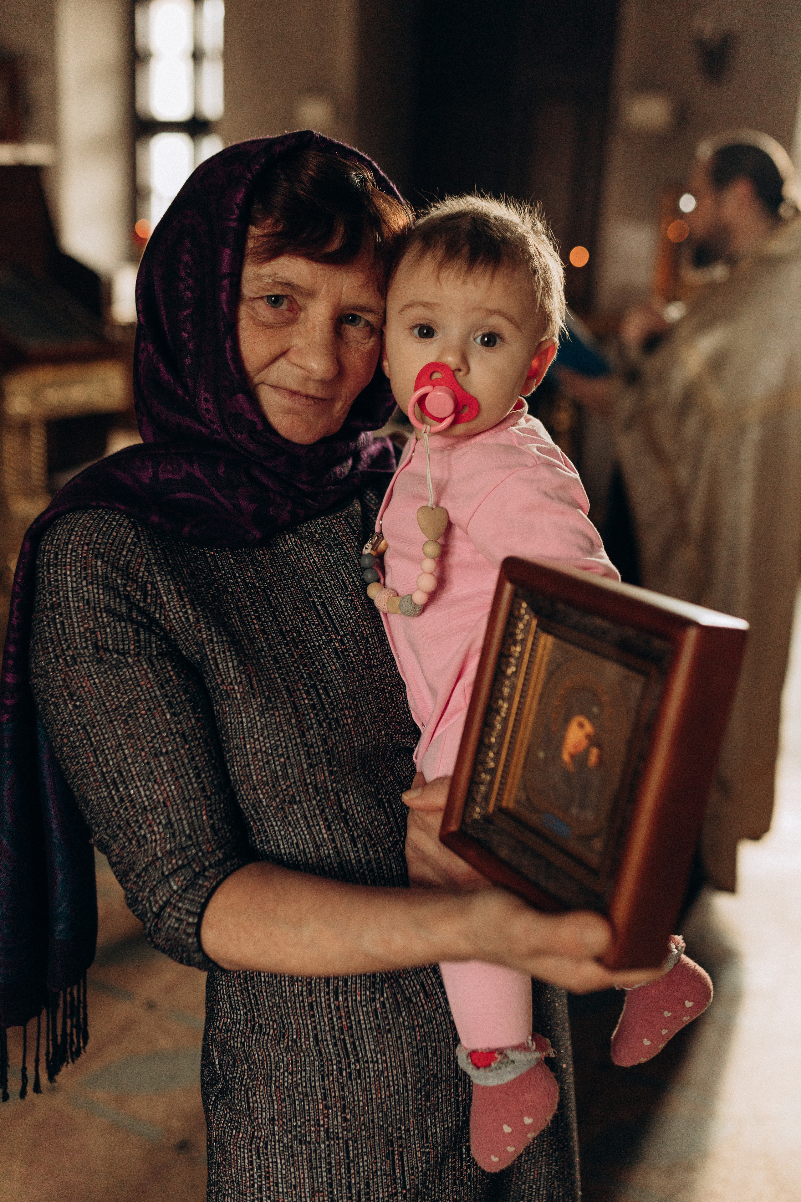 Крещение Софьи.Русиново. Семейный фотограф в Обнинске