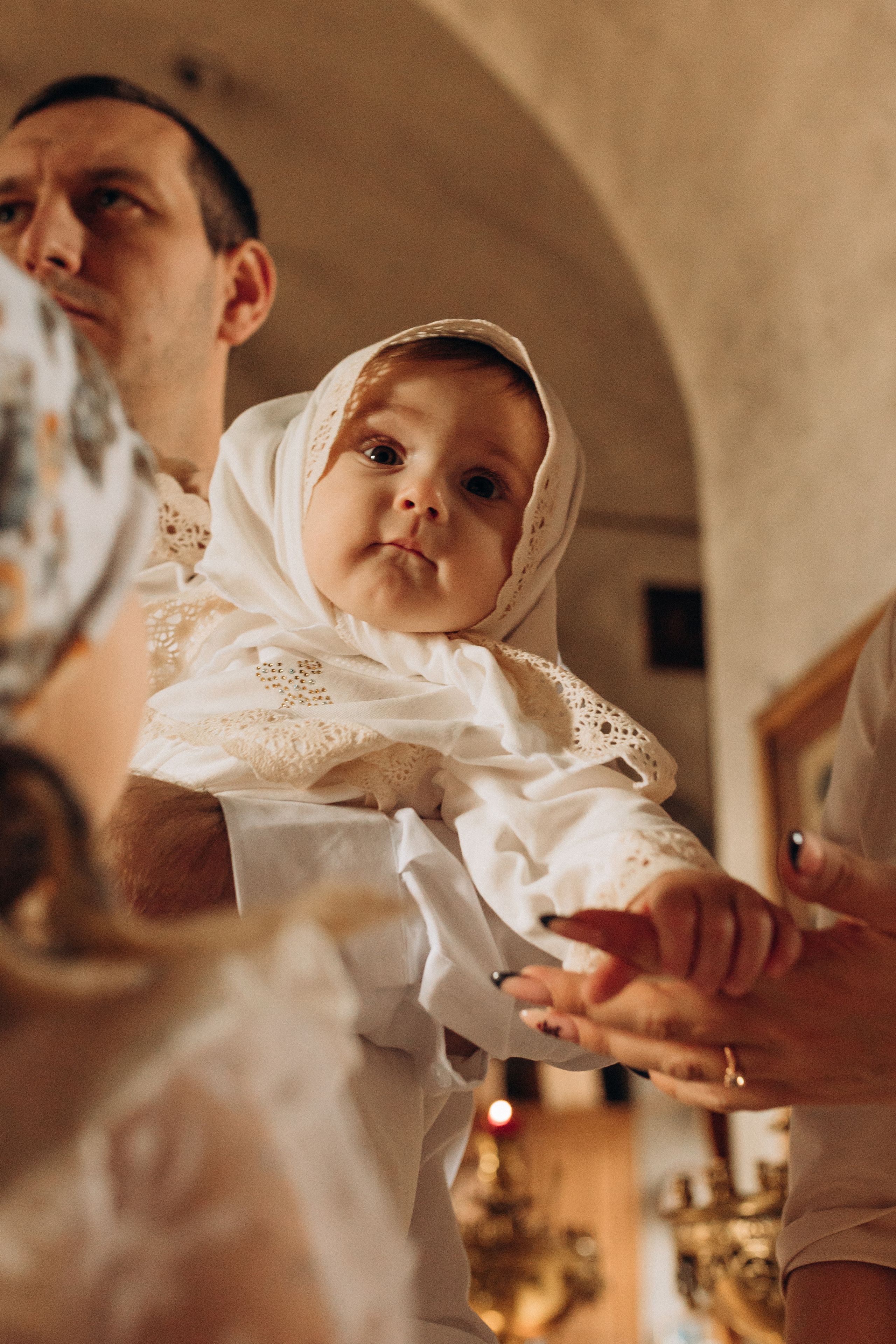 Крещение Софьи.Русиново. Семейный фотограф в Обнинске