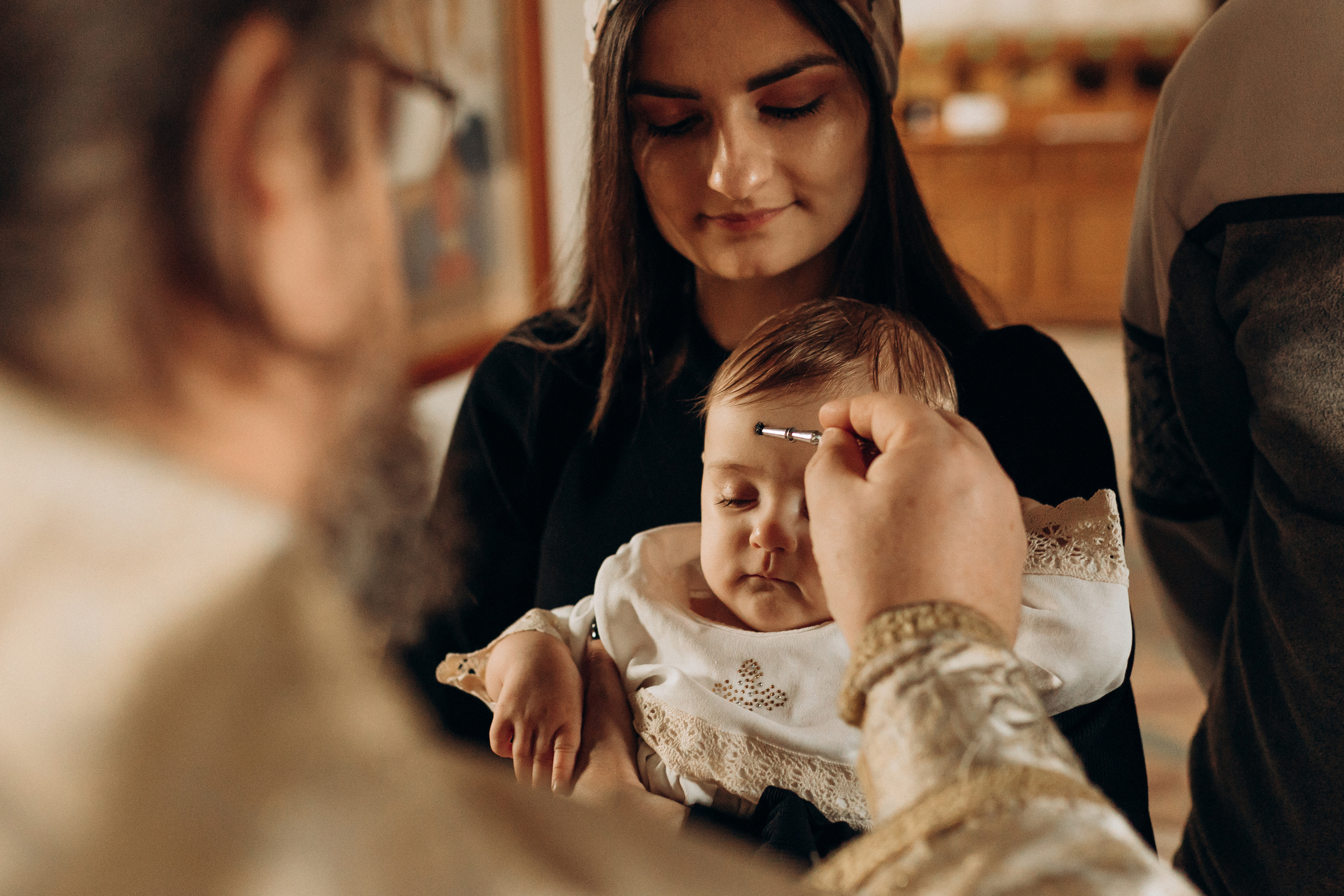 Крещение Софьи.Русиново. Семейный фотограф в Обнинске