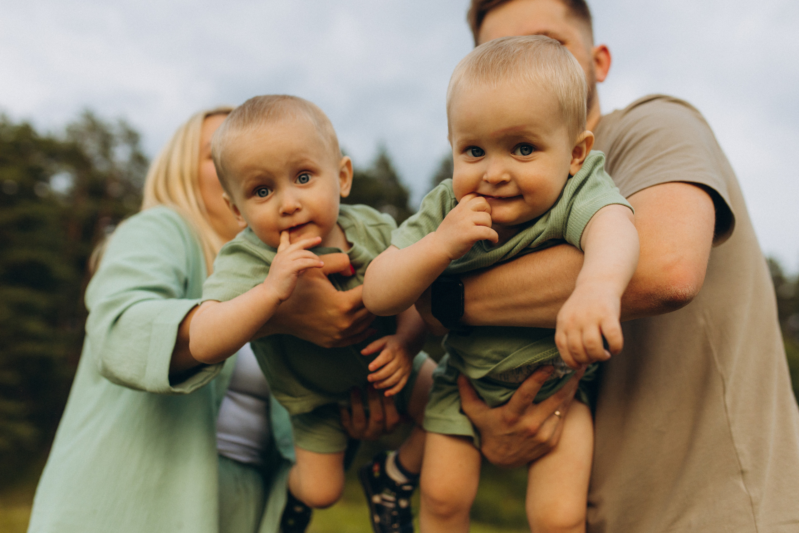 Близнецы. Семейный фотограф в Обнинске