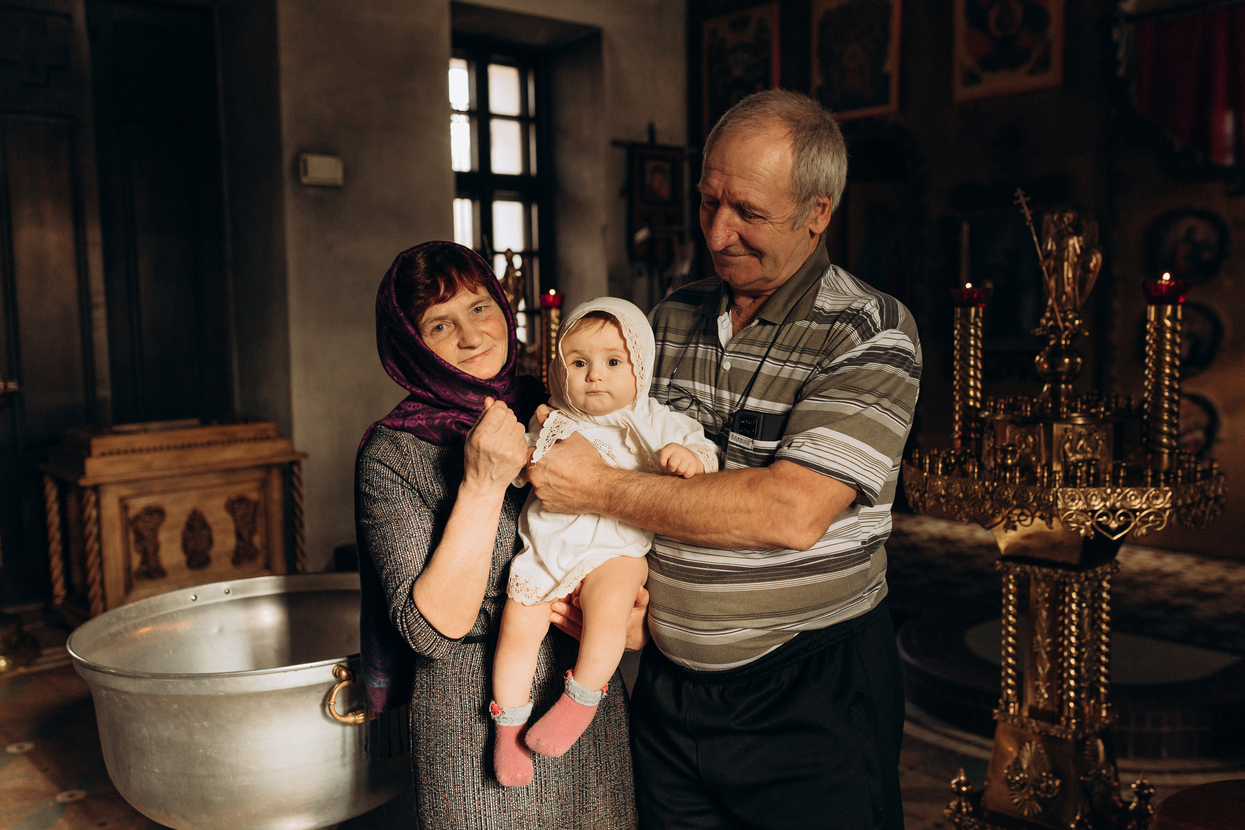 Крещение Софьи.Русиново. Семейный фотограф в Обнинске