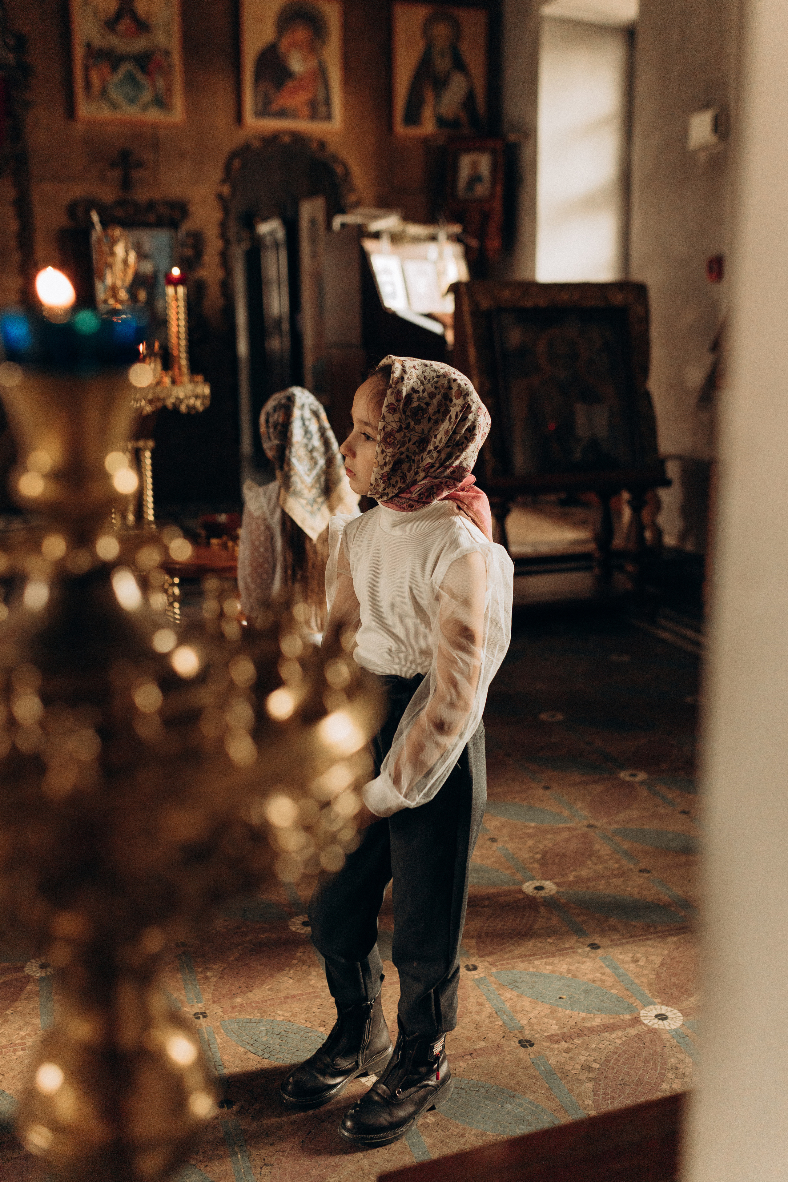 Крещение Софьи.Русиново. Семейный фотограф в Обнинске