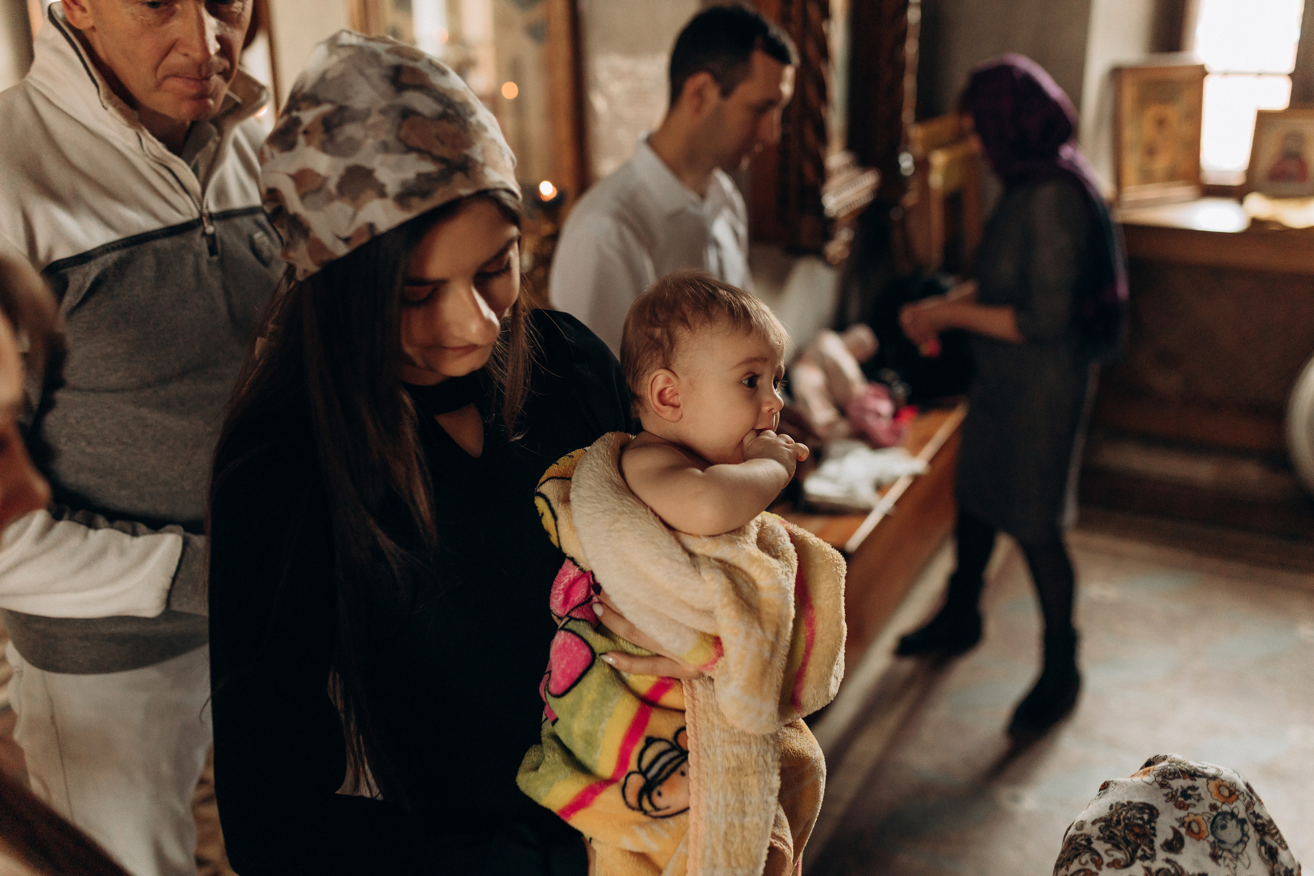 Крещение Софьи.Русиново. Семейный фотограф в Обнинске