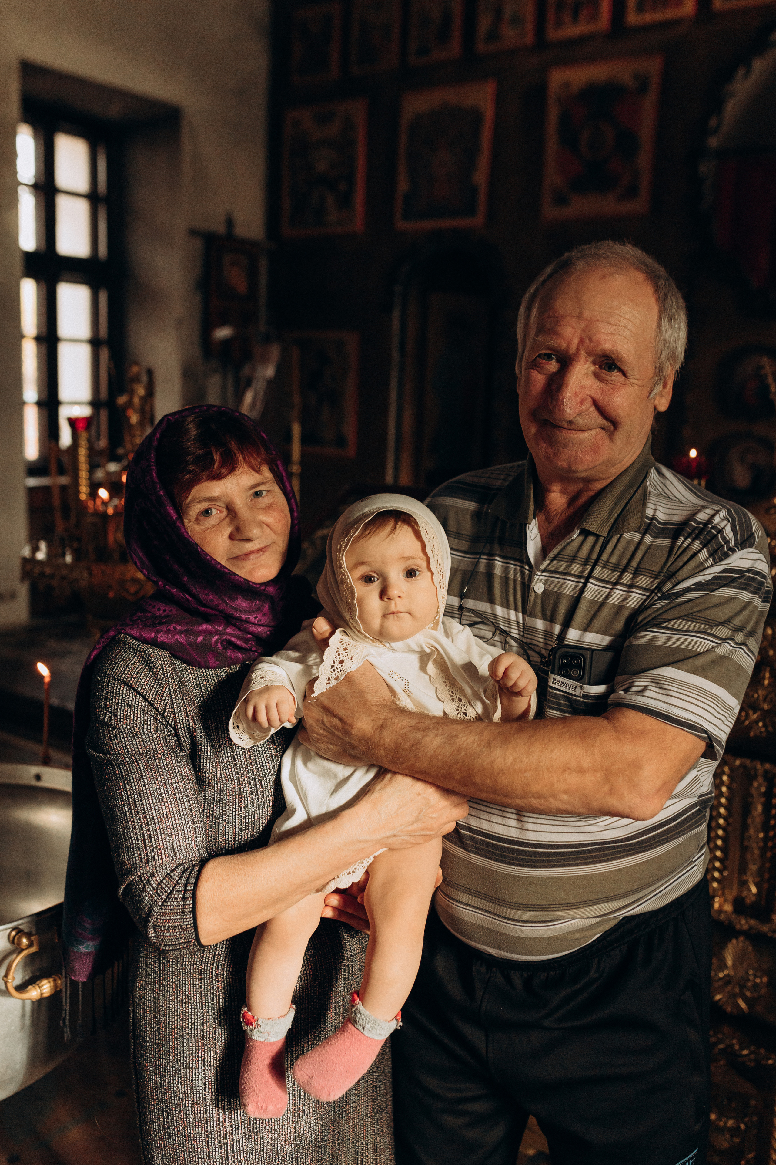 Крещение Софьи.Русиново. Семейный фотограф в Обнинске