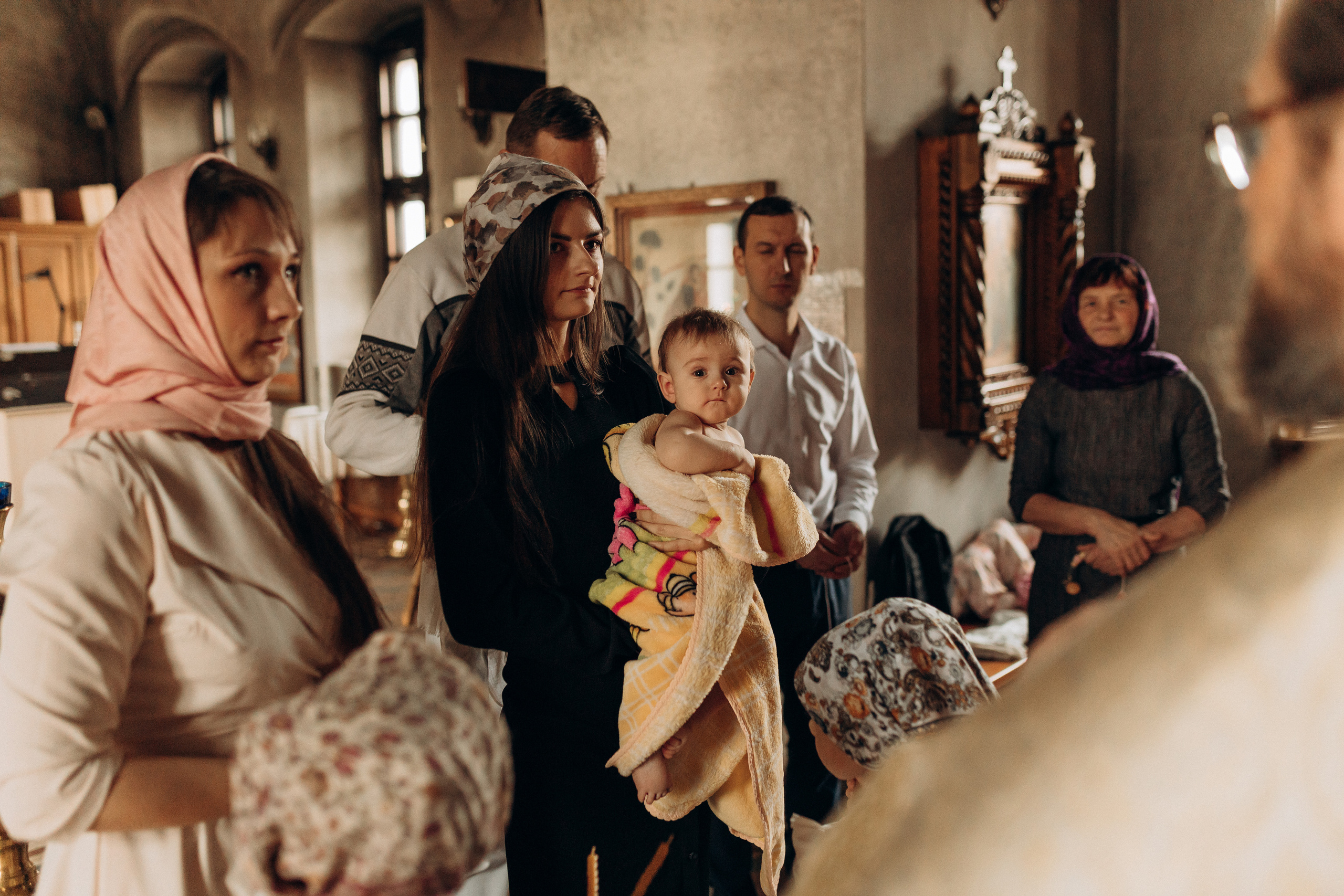 Крещение Софьи.Русиново. Семейный фотограф в Обнинске