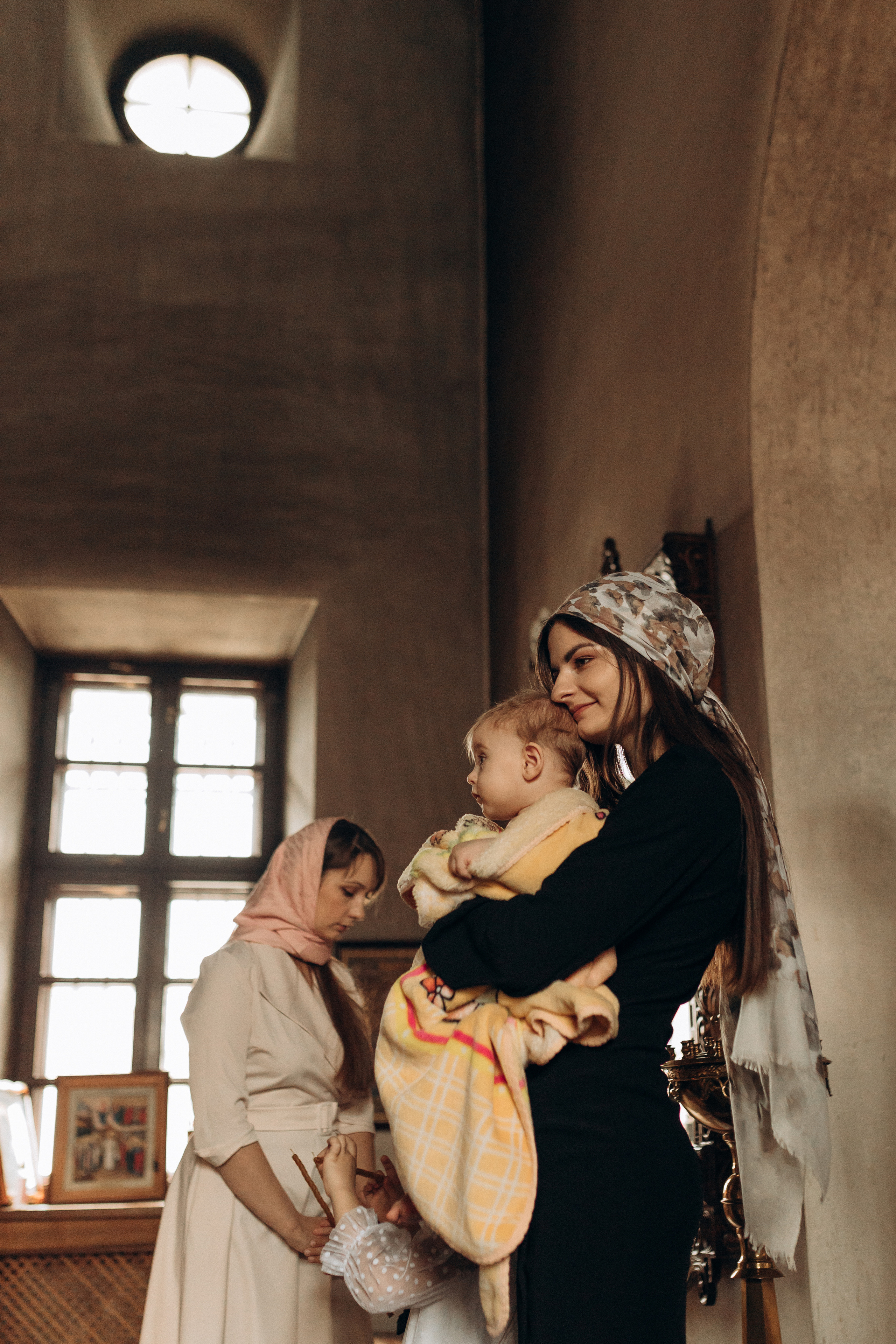 Крещение Софьи.Русиново. Семейный фотограф в Обнинске