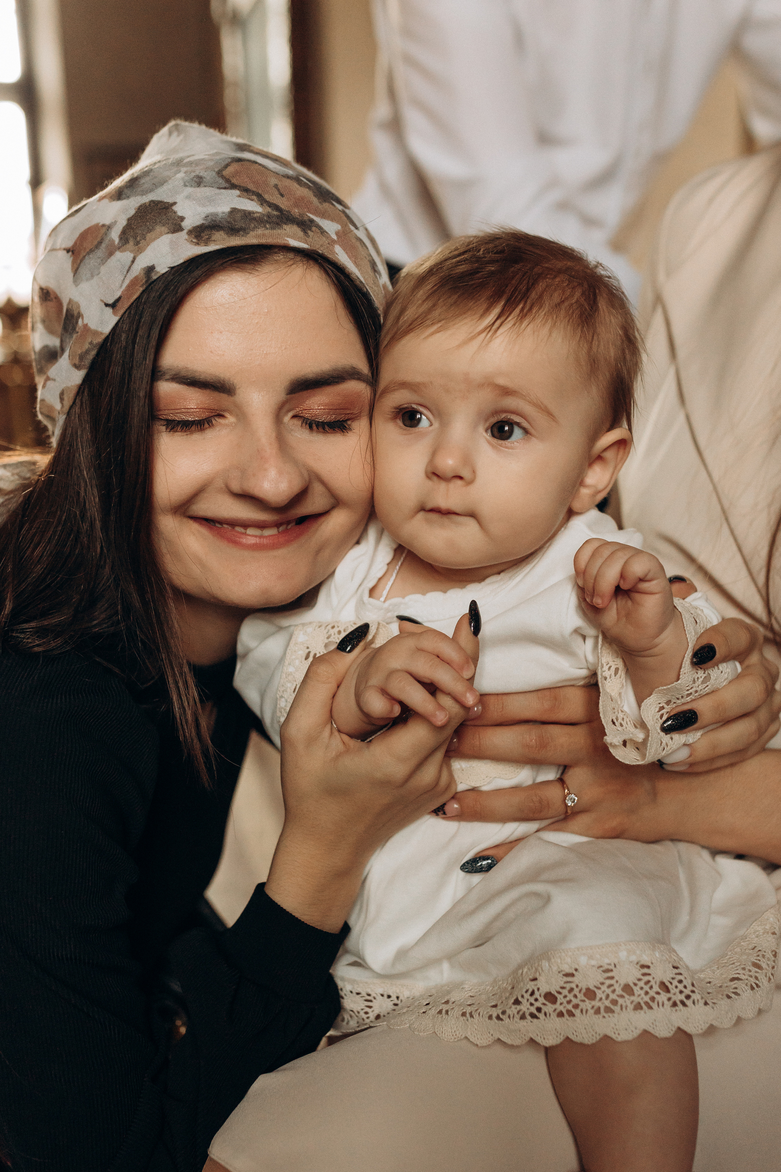 Крещение Софьи.Русиново. Семейный фотограф в Обнинске