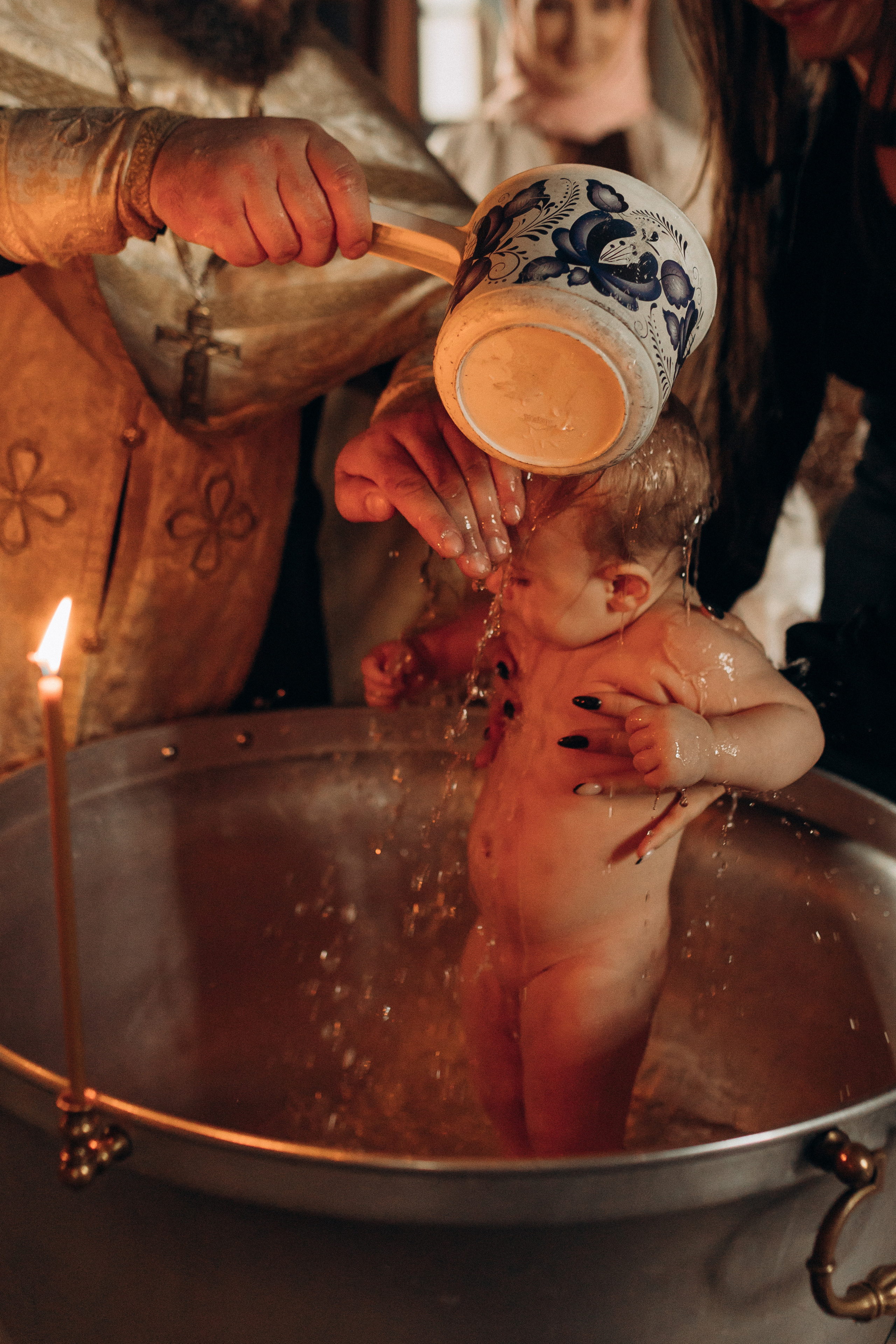 Крещение Софьи.Русиново. Семейный фотограф в Обнинске