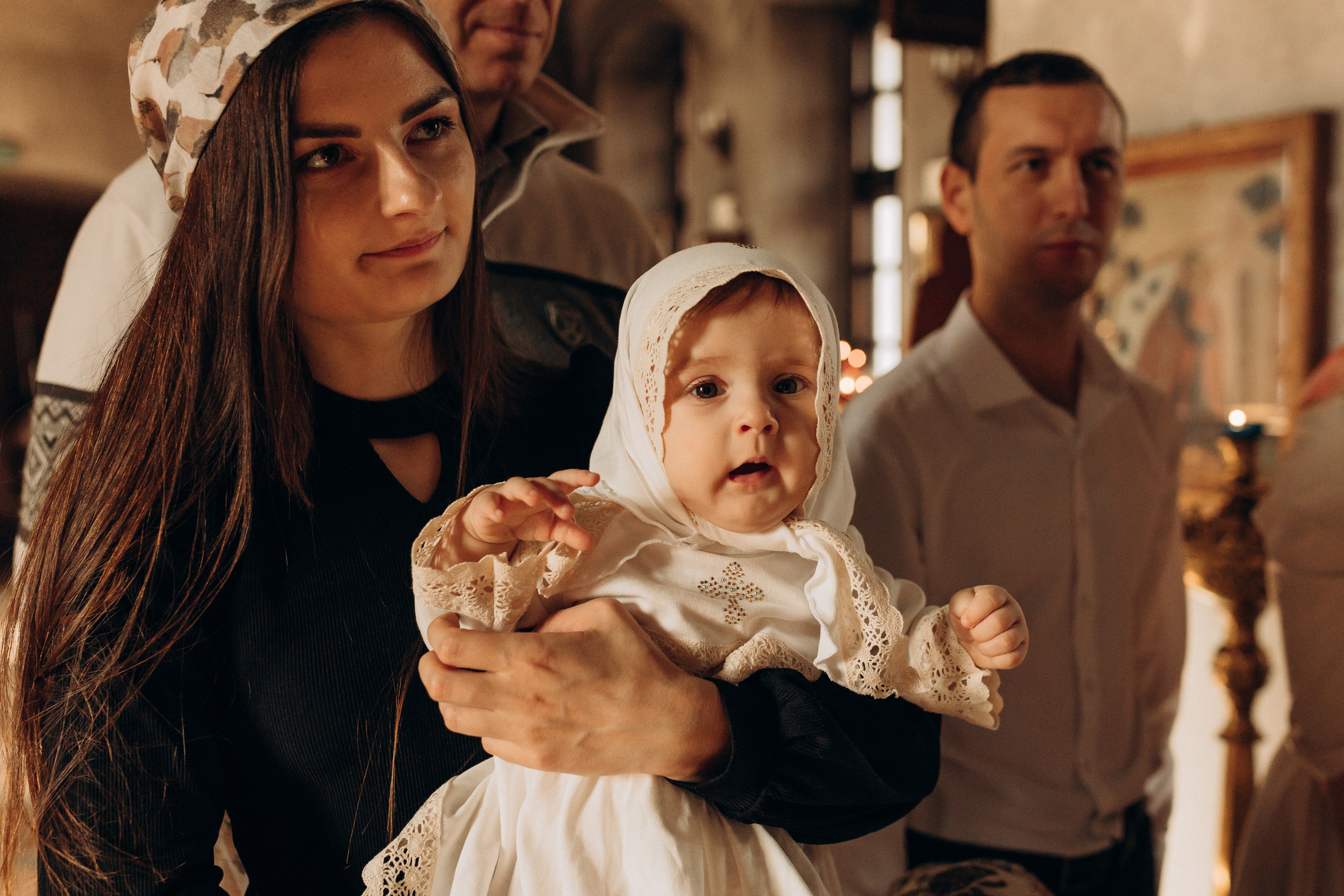 Крещение Софьи.Русиново. Семейный фотограф в Обнинске