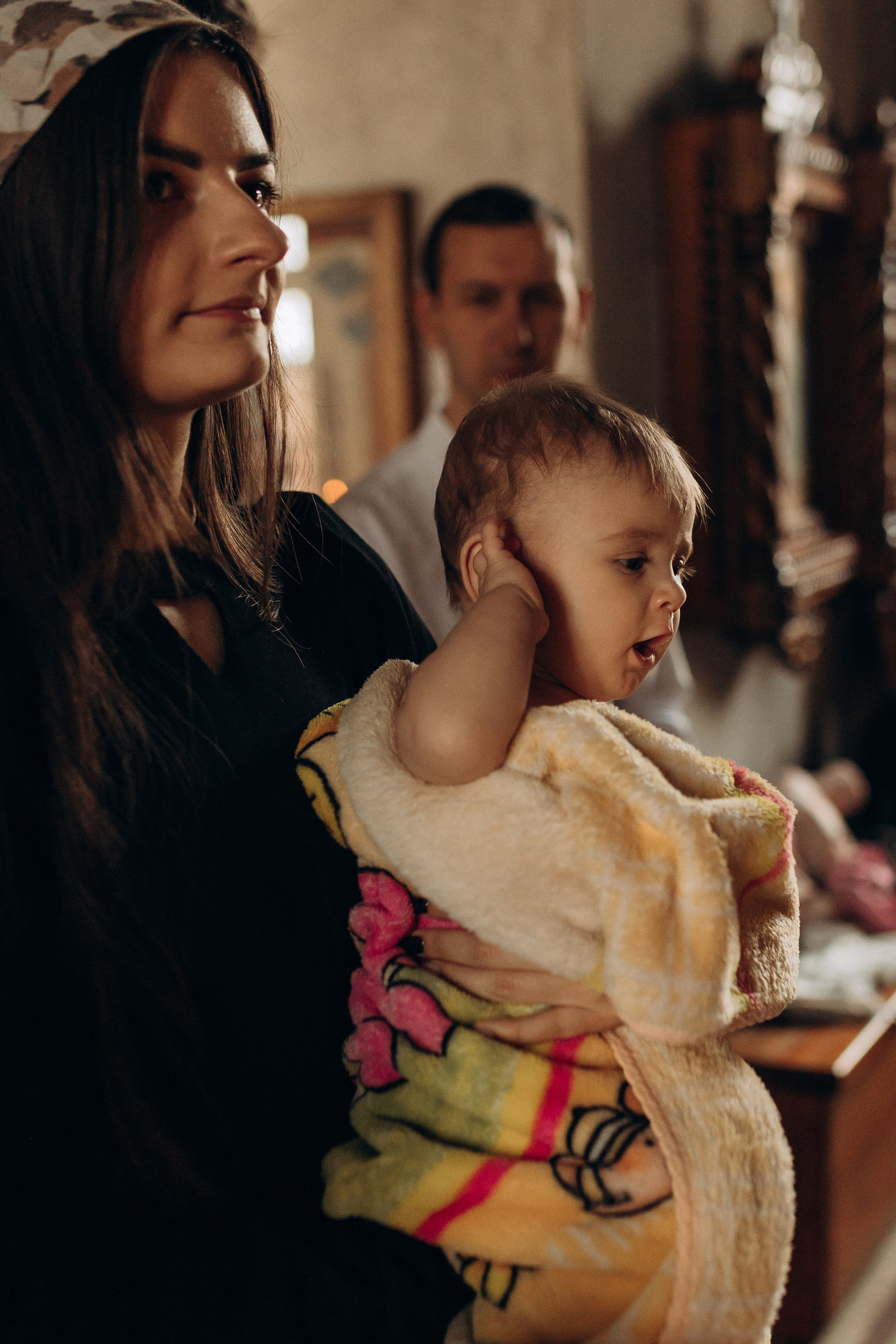 Крещение Софьи.Русиново. Семейный фотограф в Обнинске