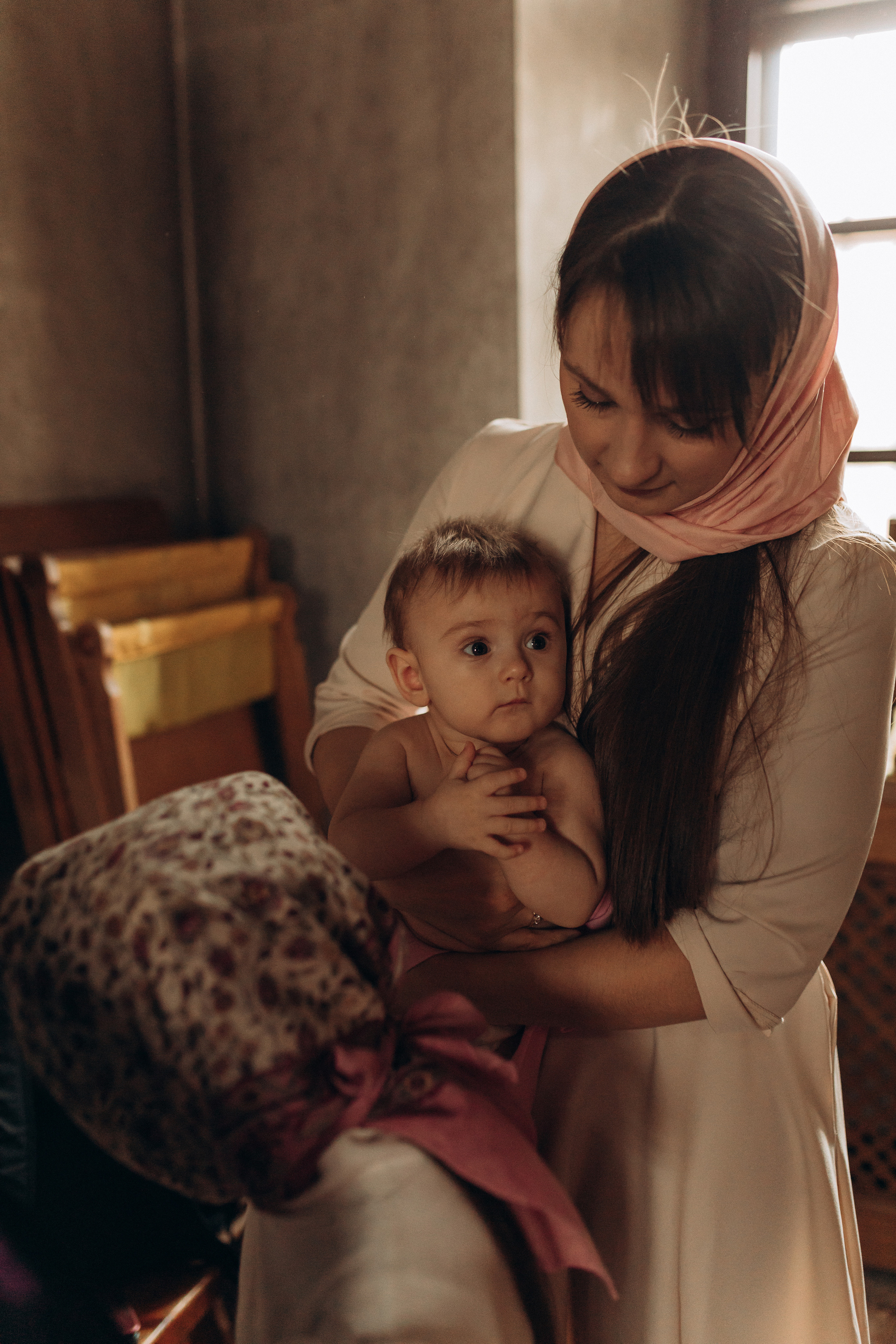 Крещение Софьи.Русиново. Семейный фотограф в Обнинске