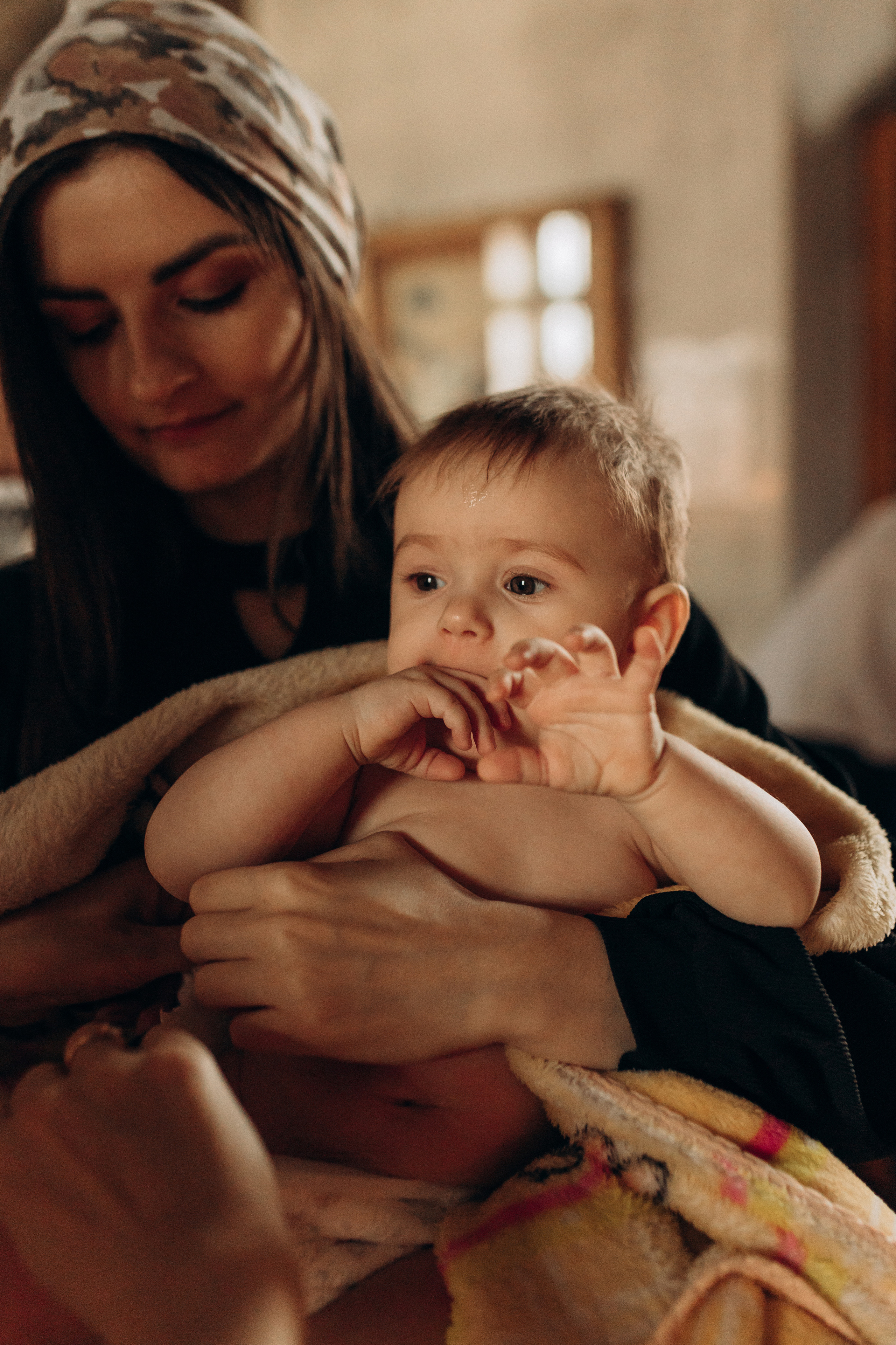 Крещение Софьи.Русиново. Семейный фотограф в Обнинске