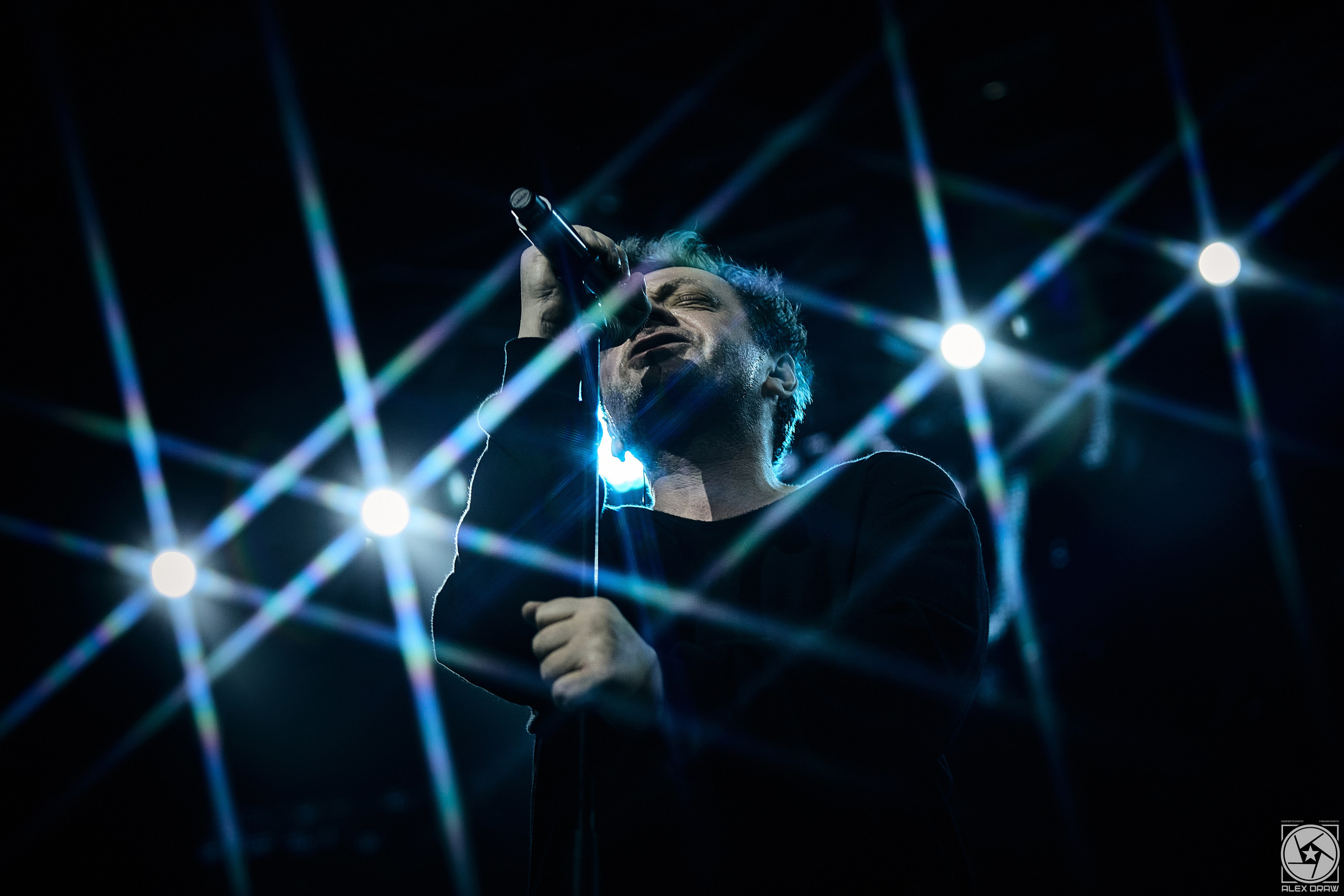 Глеб Самойлов Агата Кристи 35 лет! 06.12.2023 Гранд Холл Сибирь. Фотограф Москва Concerts photo / Fashion photо