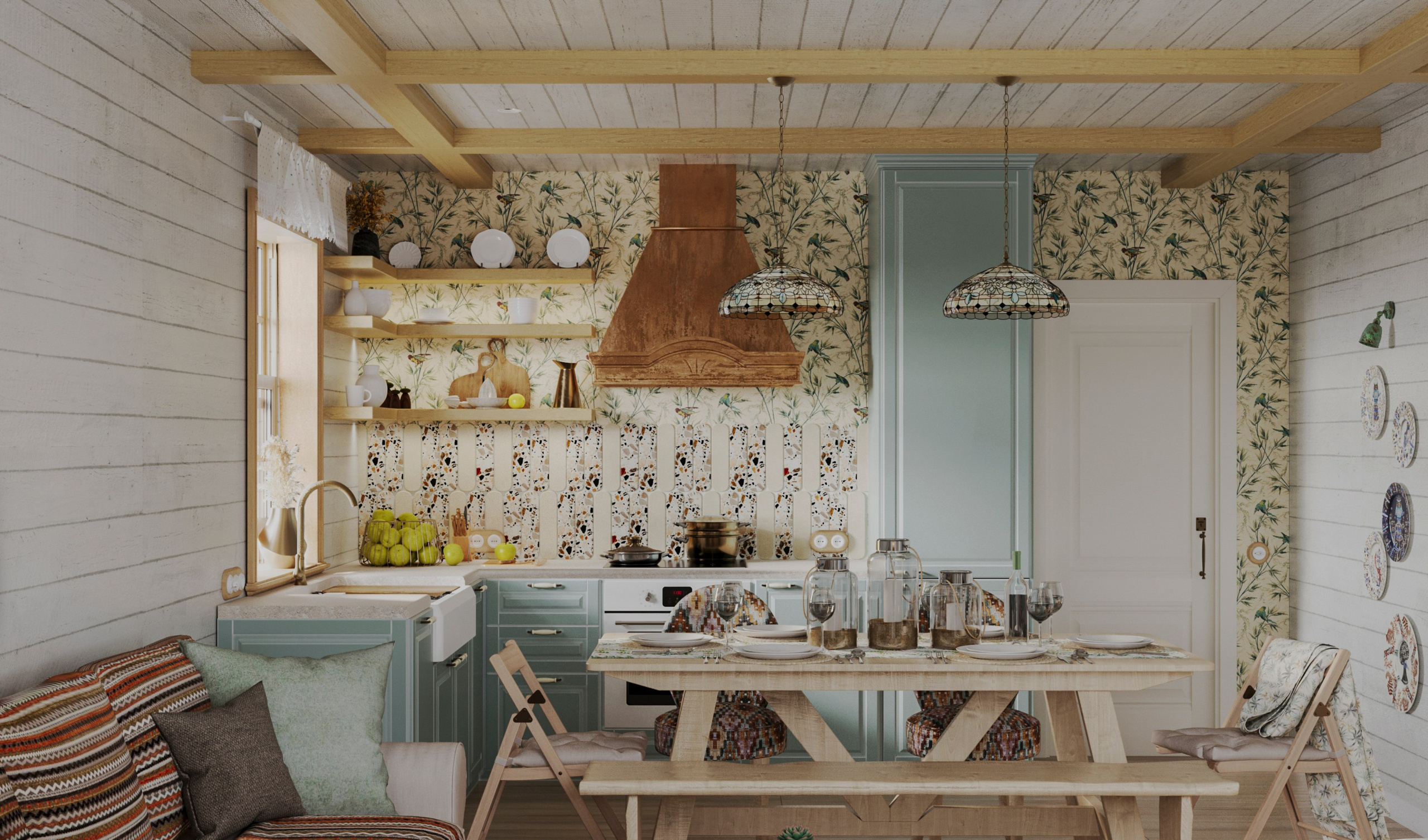 Домик в стиле прованс. Дизайн-студия RT Room