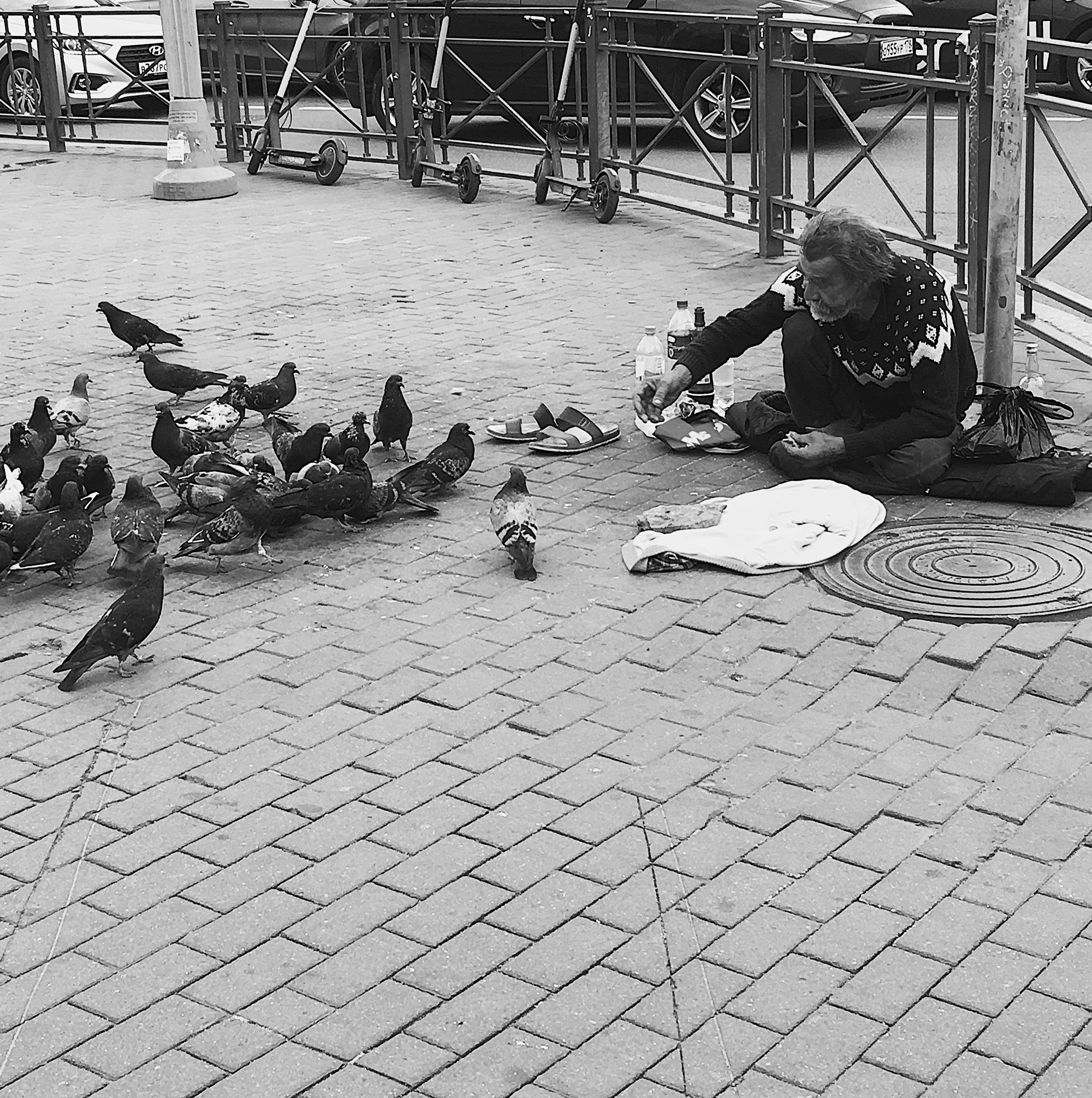 Черно-белые стрит фотографии. VKHRV