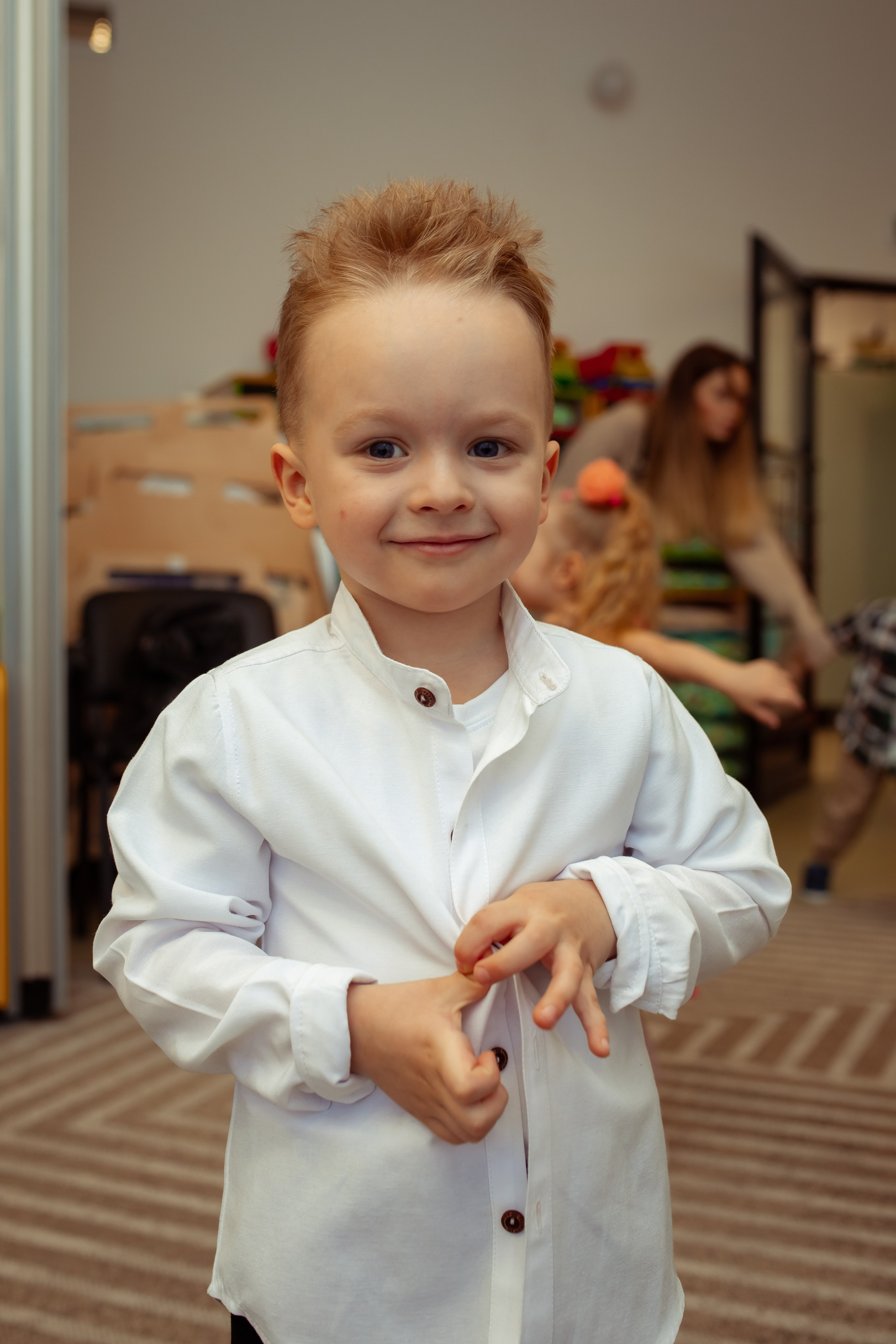 Праздник весны в детском саду. Семейный и детский фотограф в Москве Дорогова Екатерина