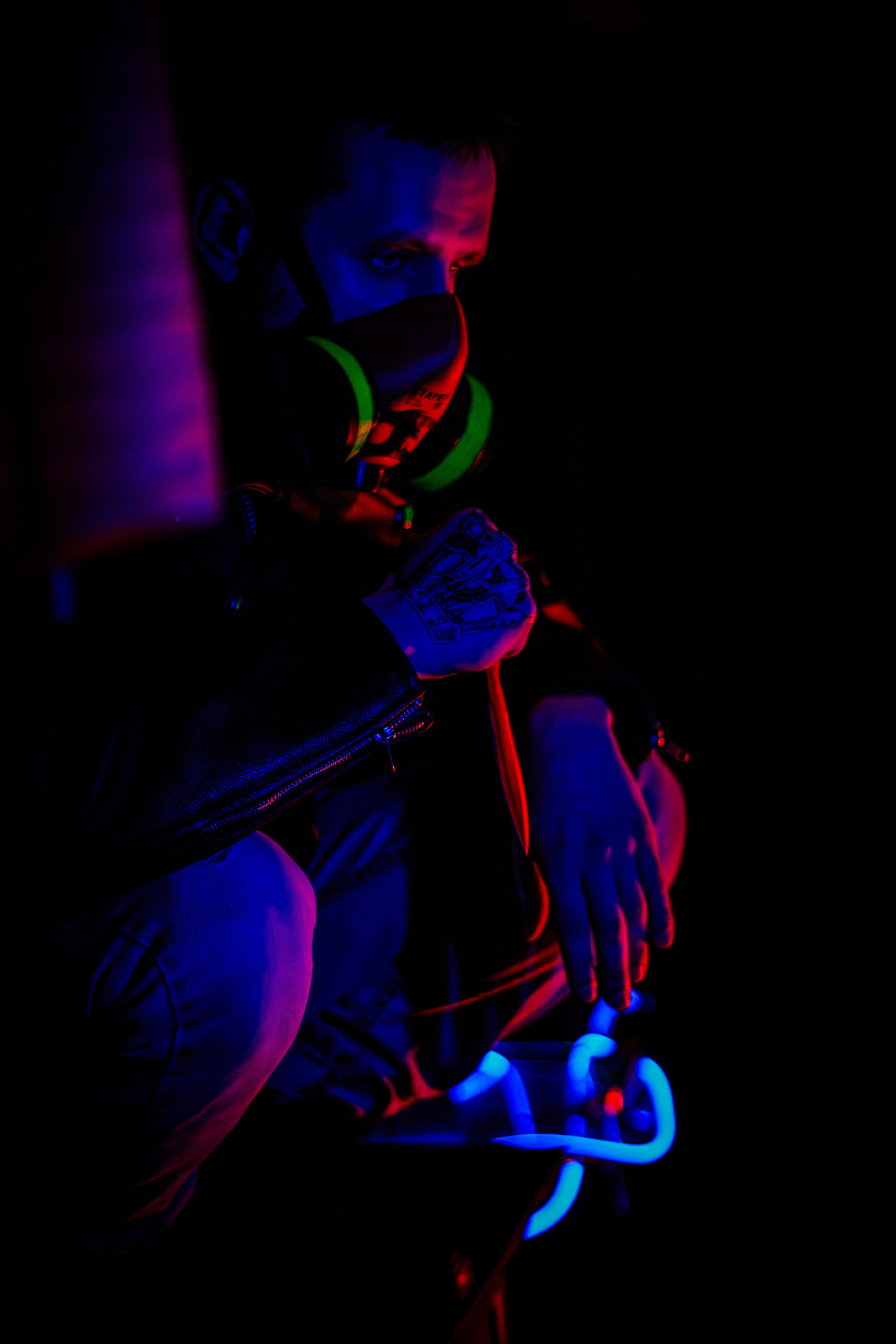 Фотосъёмка в стиле Киберпанк. Фотограф в Южно-Сахалинске Гусаков Евгений